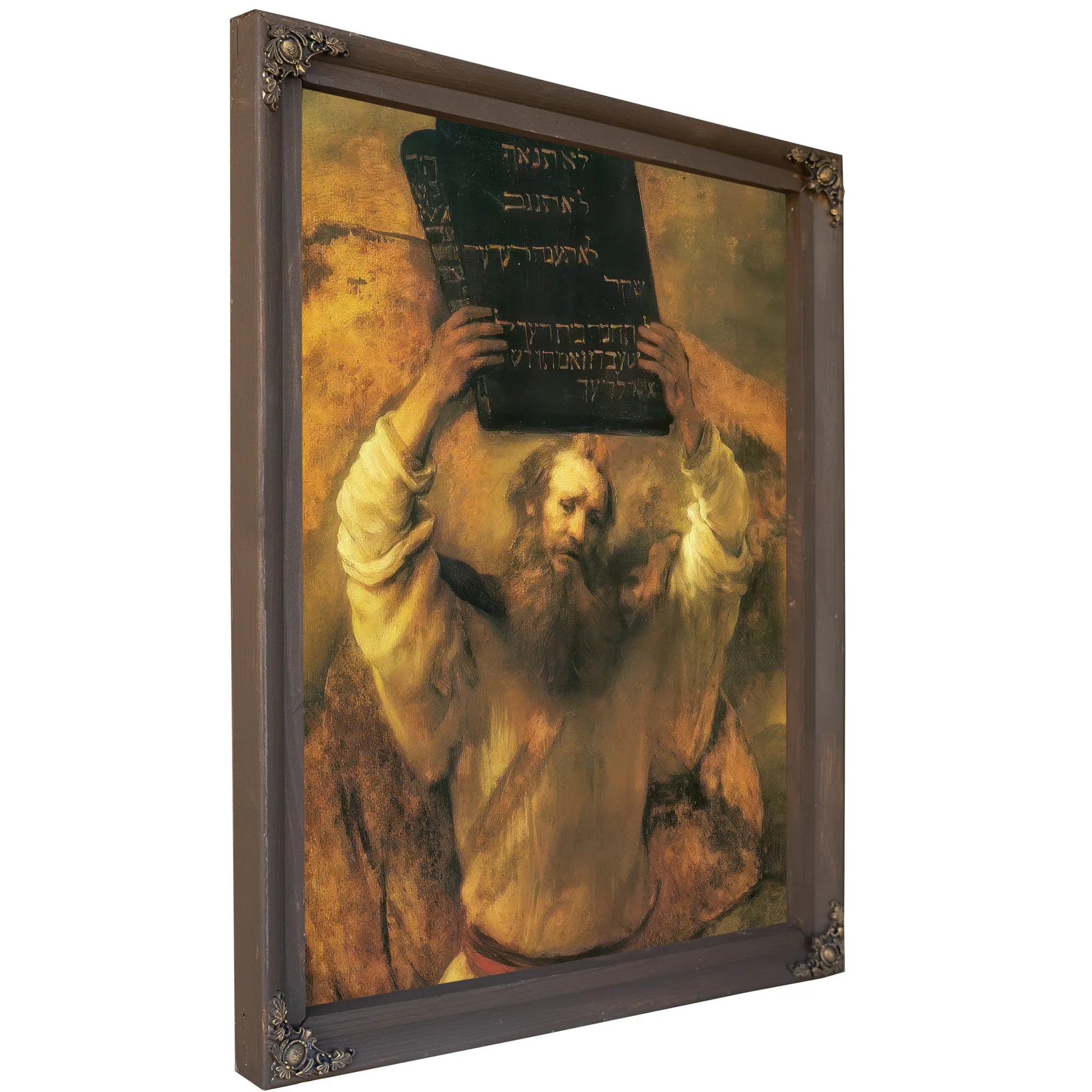 Moses With The Tables Of The Law, 1959 By Rembrandt Fine Art Print