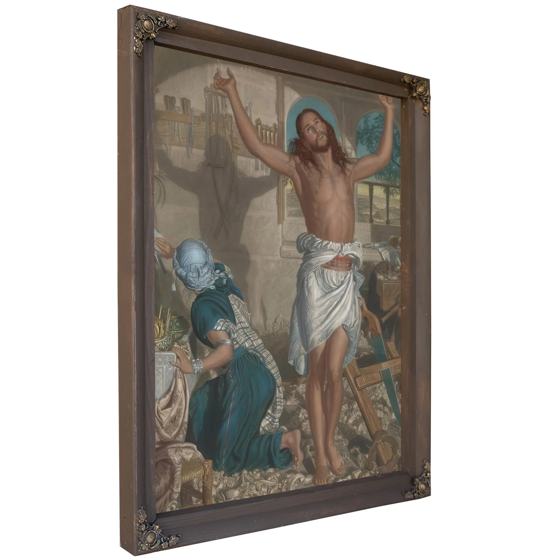 The Shadow Of Death Engraving By William Holman Hunt Fine Art Print