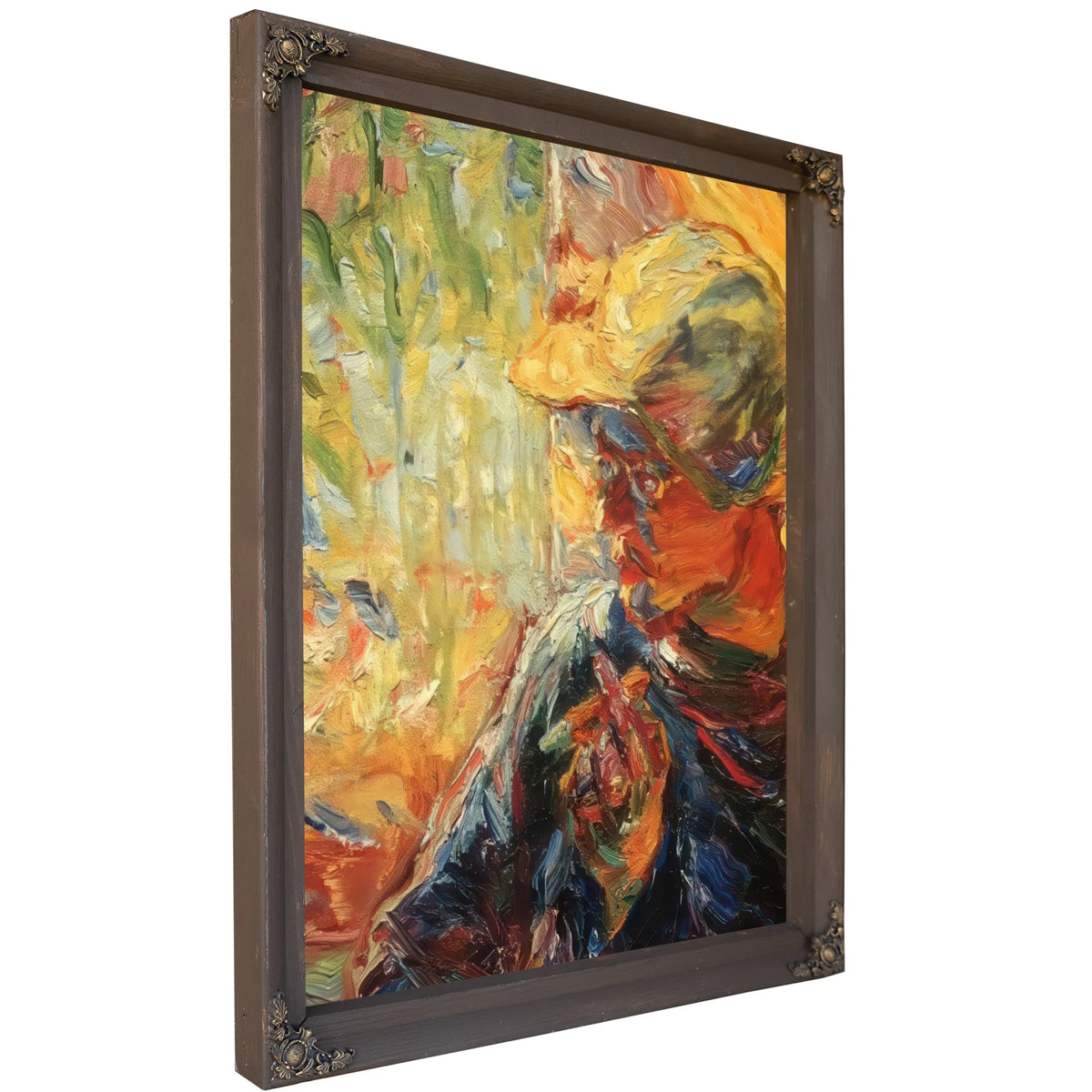 The Painter Schmidt Rottluff By Emil Nolde Fine Art Print