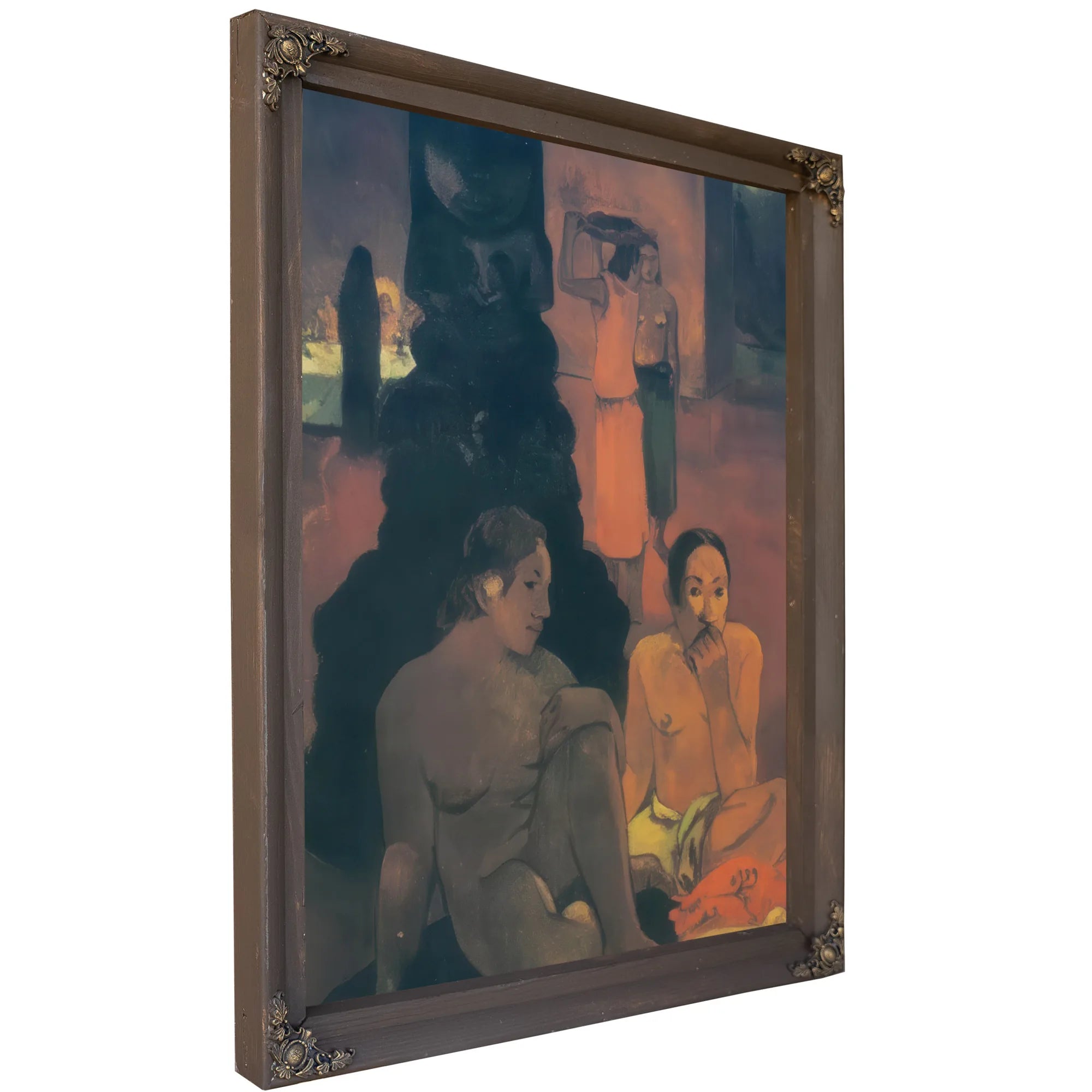The Great Buddha By Paul Gauguin Fine Art Print
