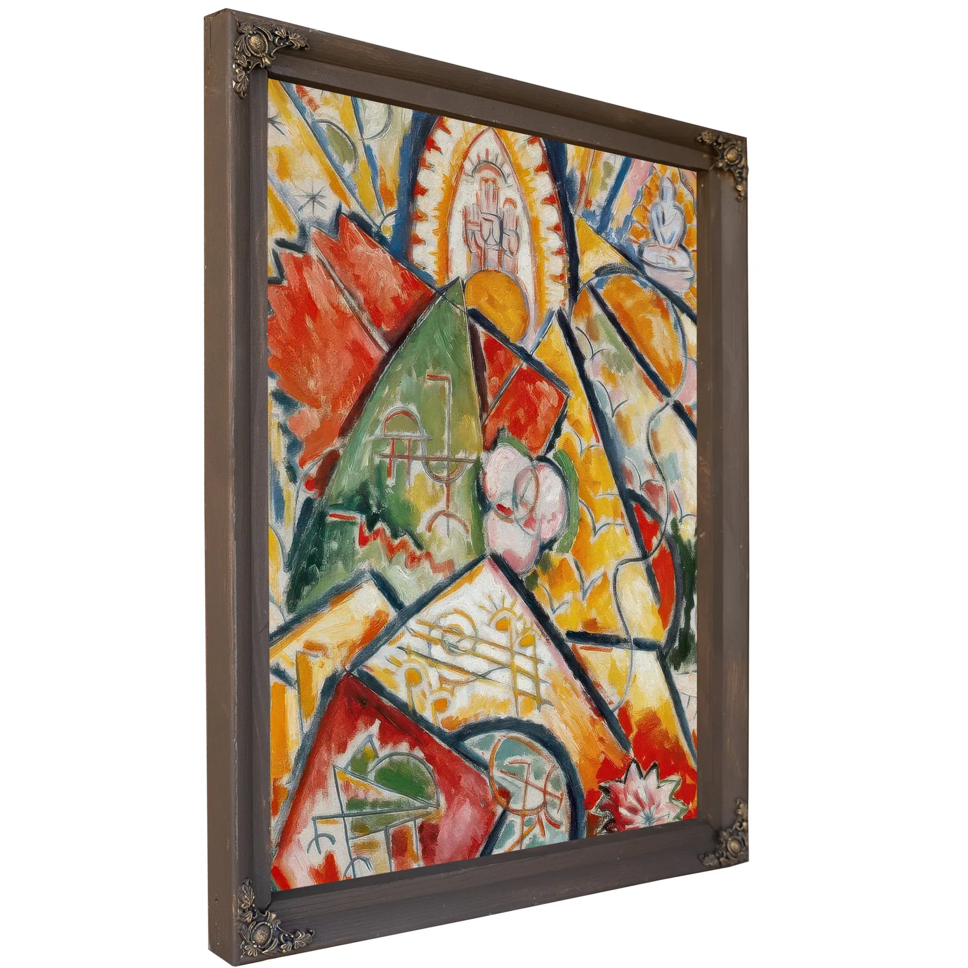 Musical Theme (Oriental Symphony) By Marsden Hartley Fine Art Print
