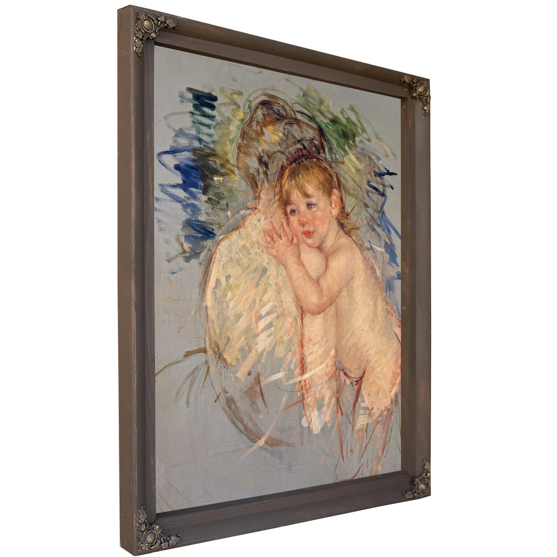 A Study For 'Le Dos Nu' By Mary Cassatt Fine Art Print
