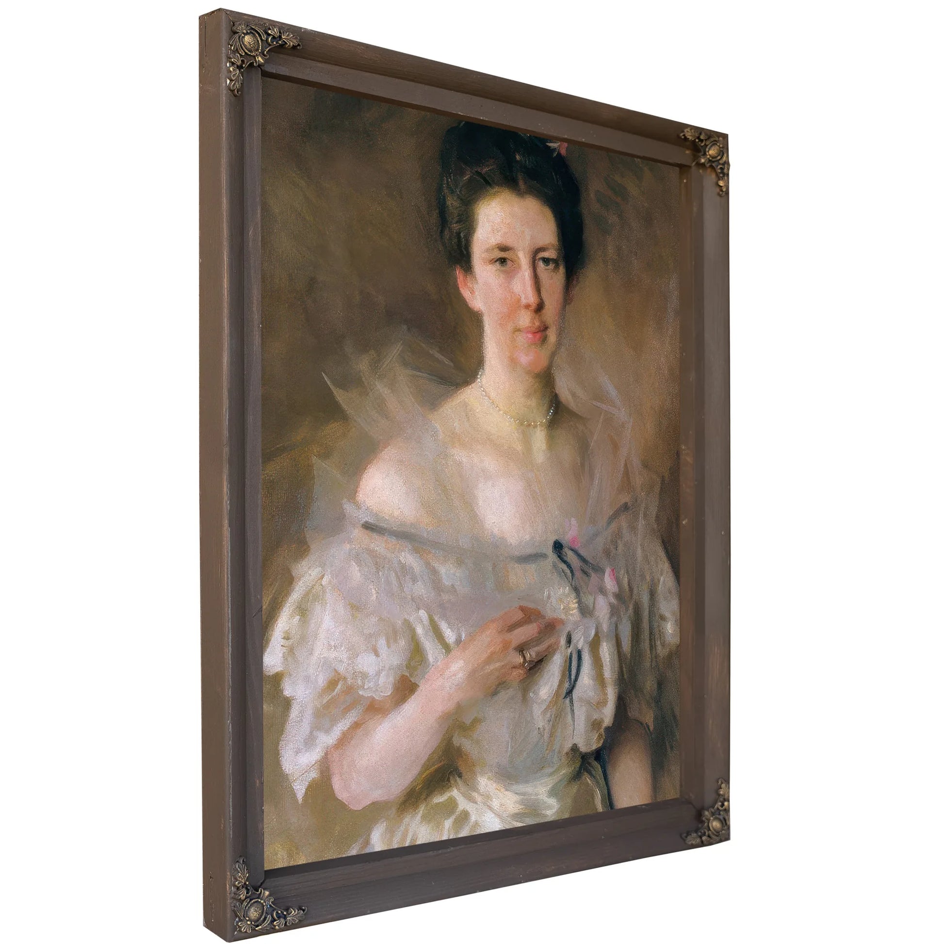 Mrs Gardiner Greene Hammond (Esther Fiske Hammond) By John Singer Sargent Fine Art Print