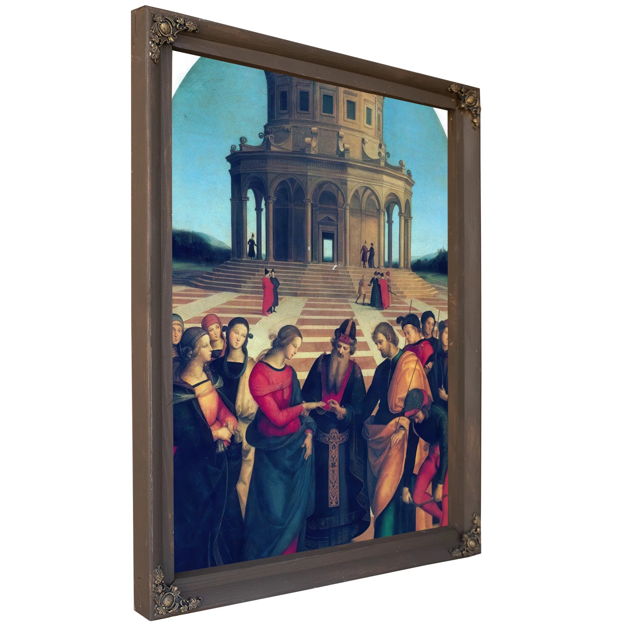 Marriage Of The Virgin By Raphael Fine Art Print