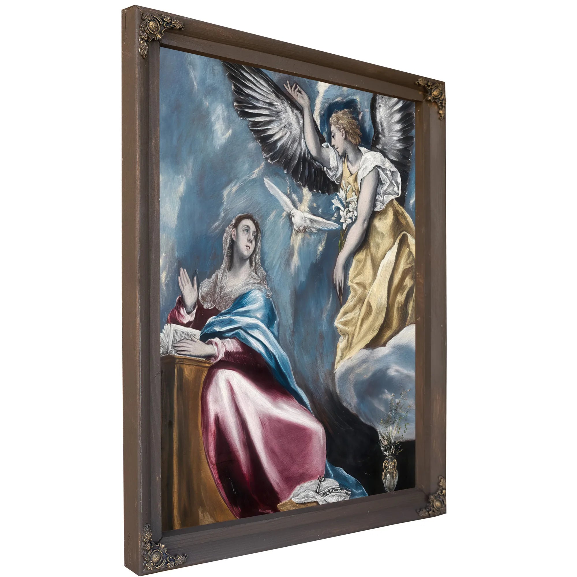 The Annunciation 5 By El Greco Fine Art Print