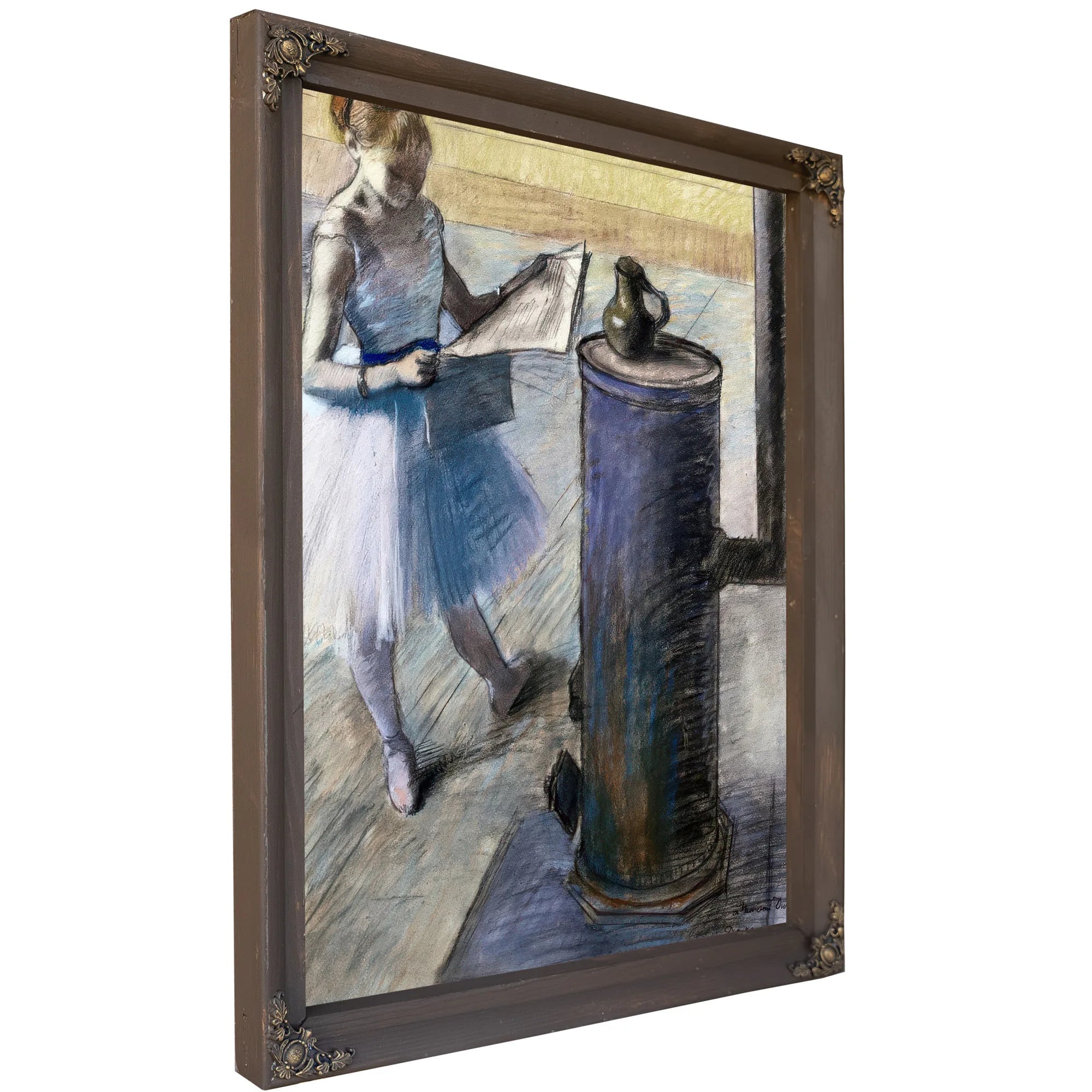 Dancer Resting By Edgar Degas Fine Art Print
