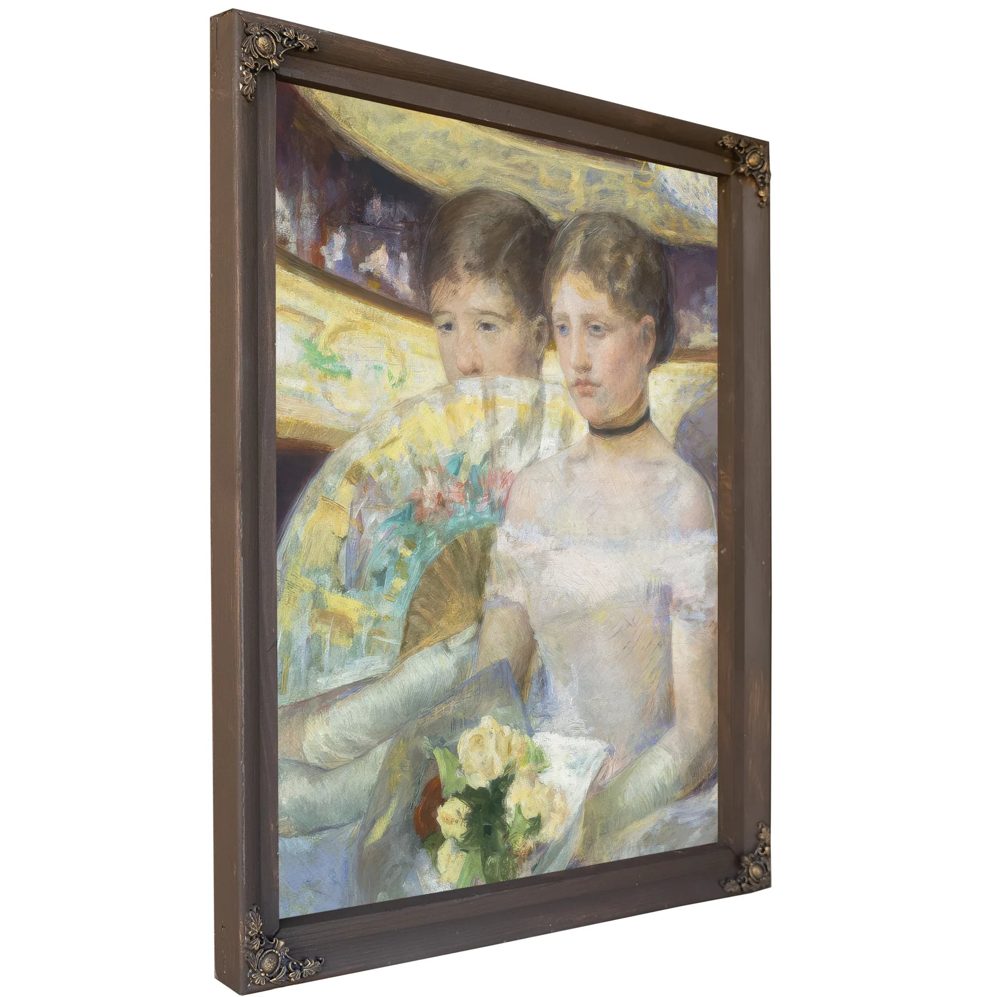 The Loge By Mary Cassatt Fine Art Print