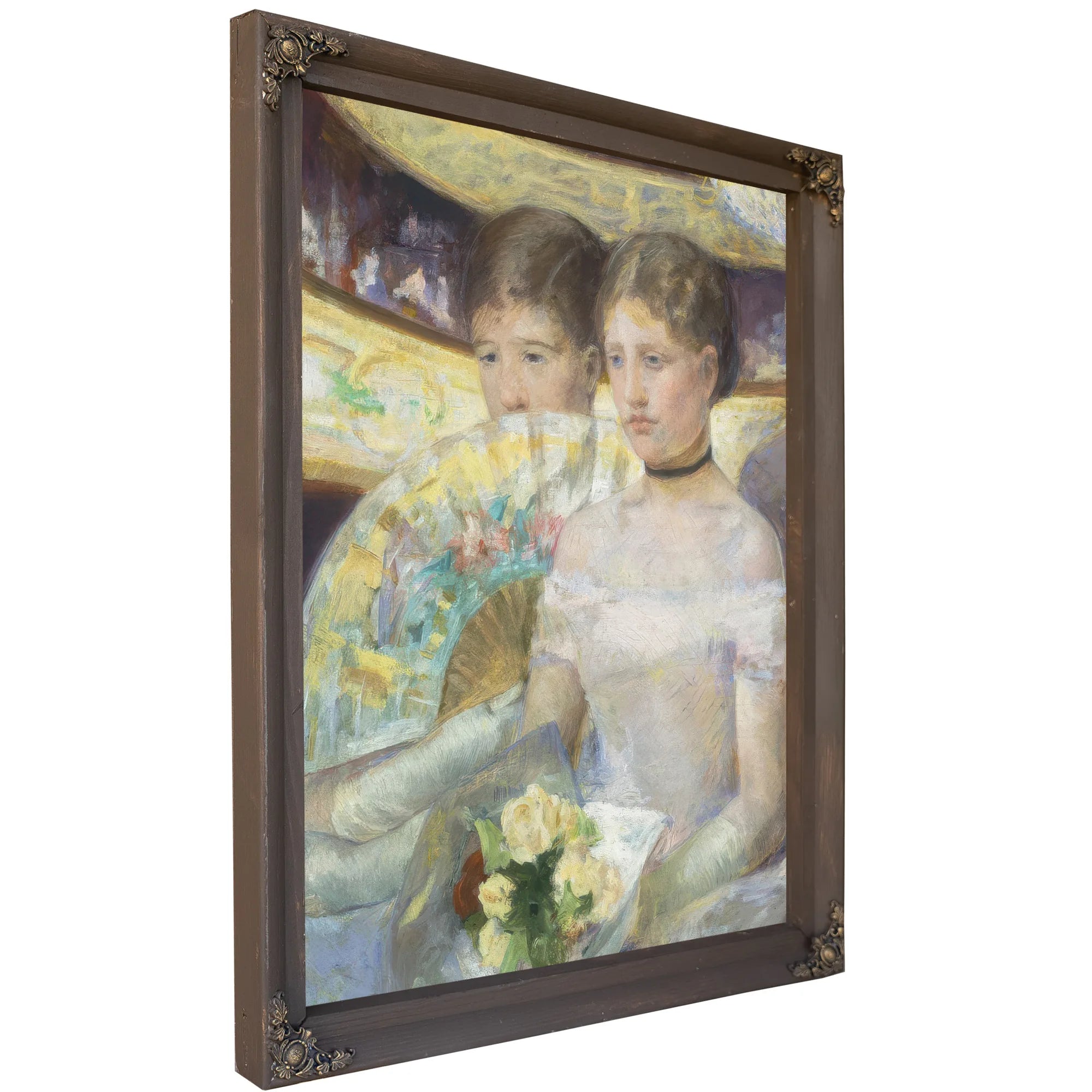 The Loge By Mary Cassatt Fine Art Print