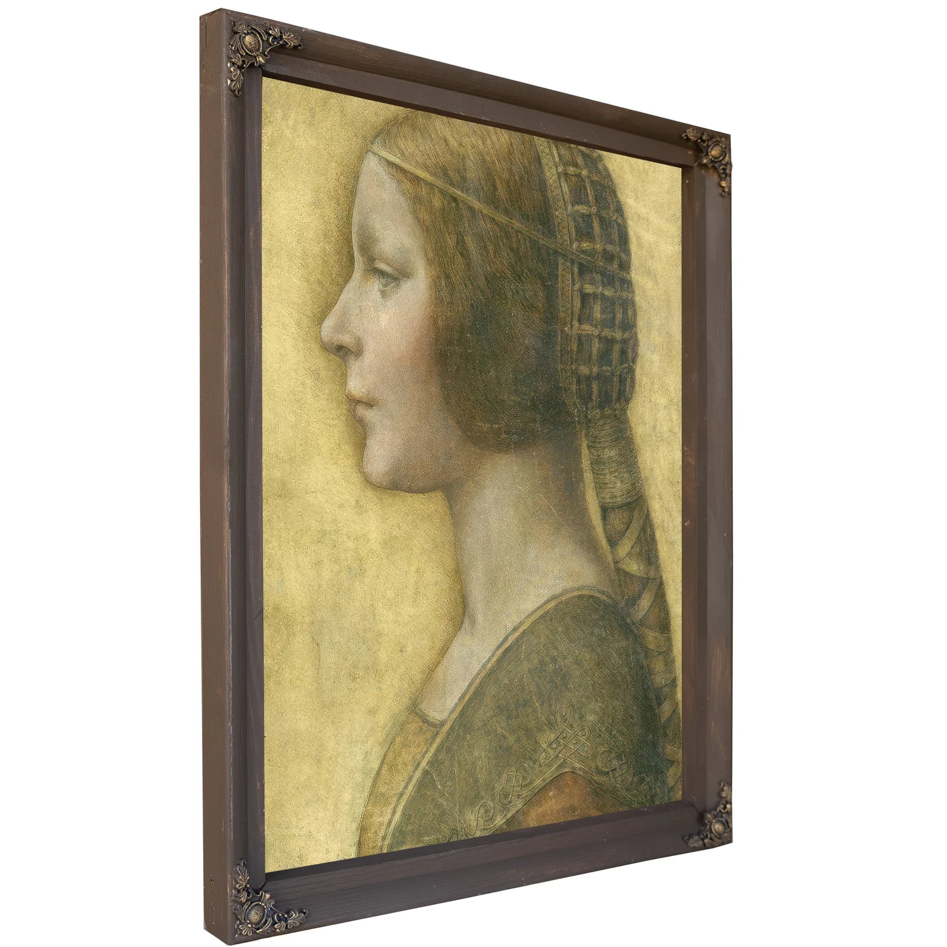 La Bella Principessa By Leonardo Da Vinci Fine Art Print