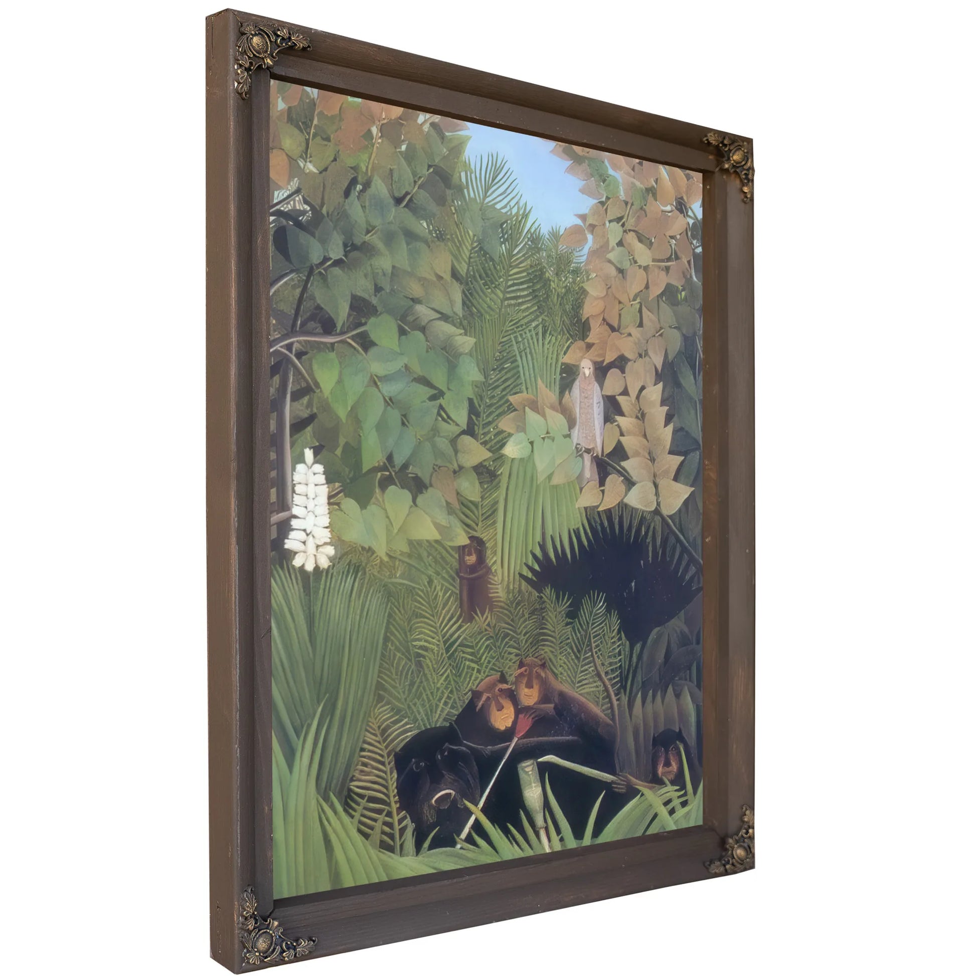 Merry Jesters About 1906 By Henri Rousseau Fine Art Print