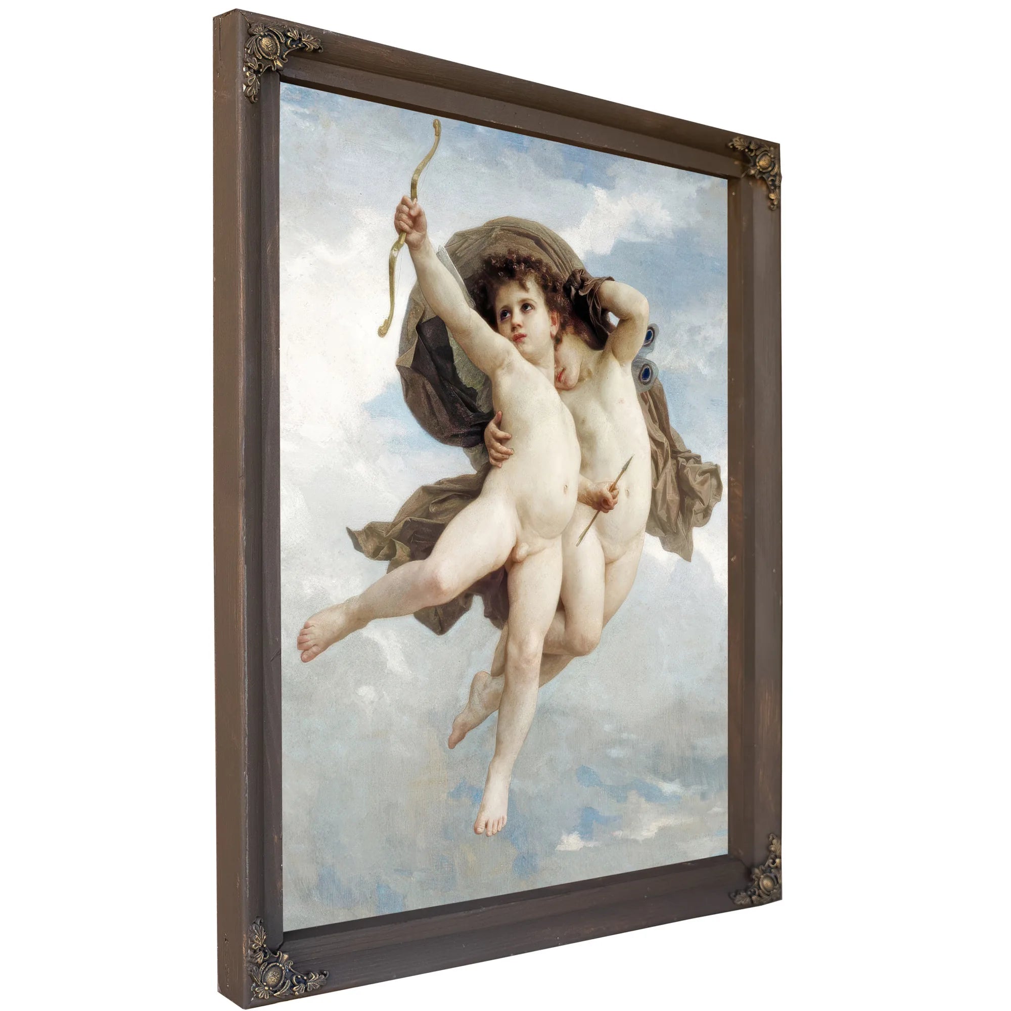 L'amour Vainqueur By William Adolphe Bouguereau Fine Art Print