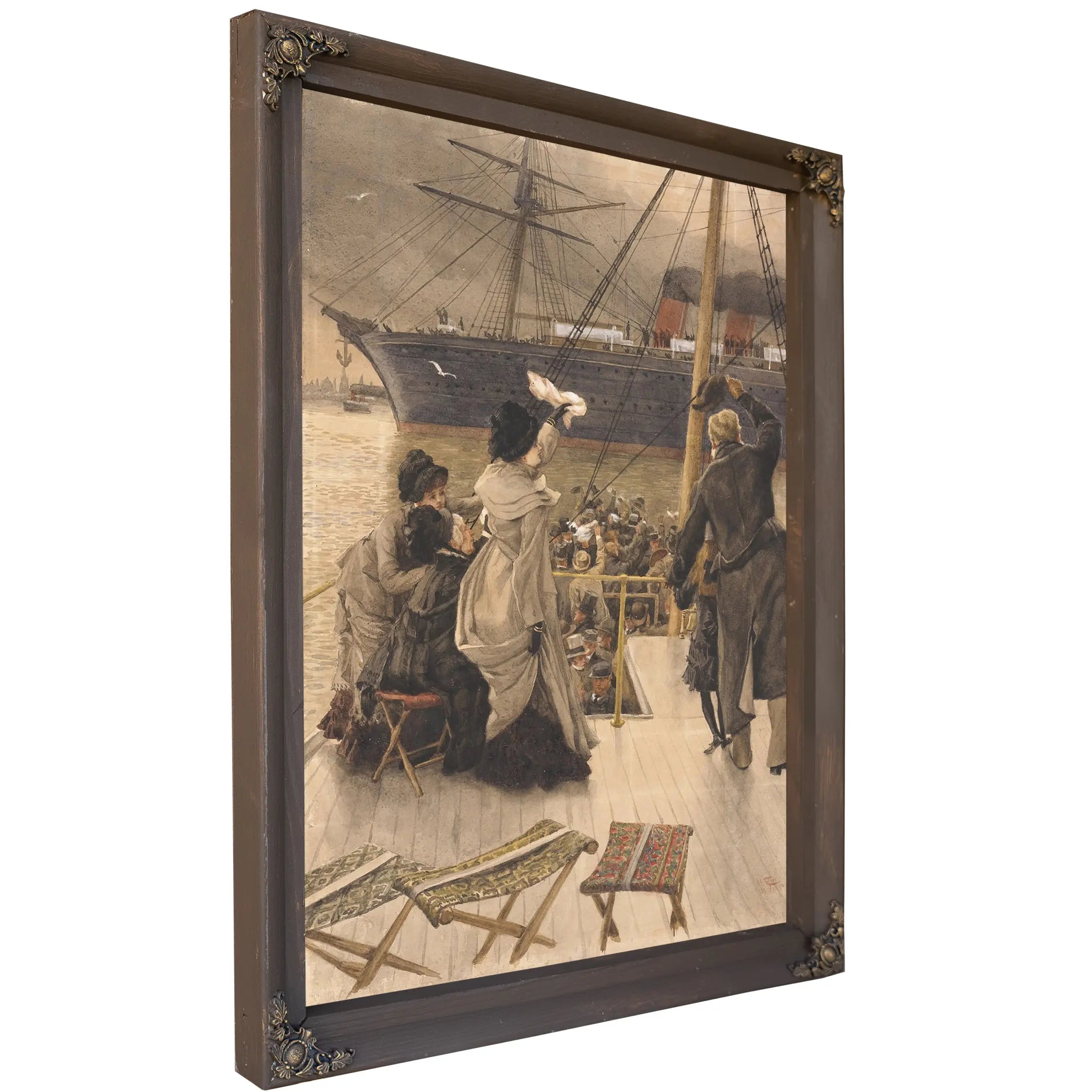 Goodbye On The Mersey James by James Tissot