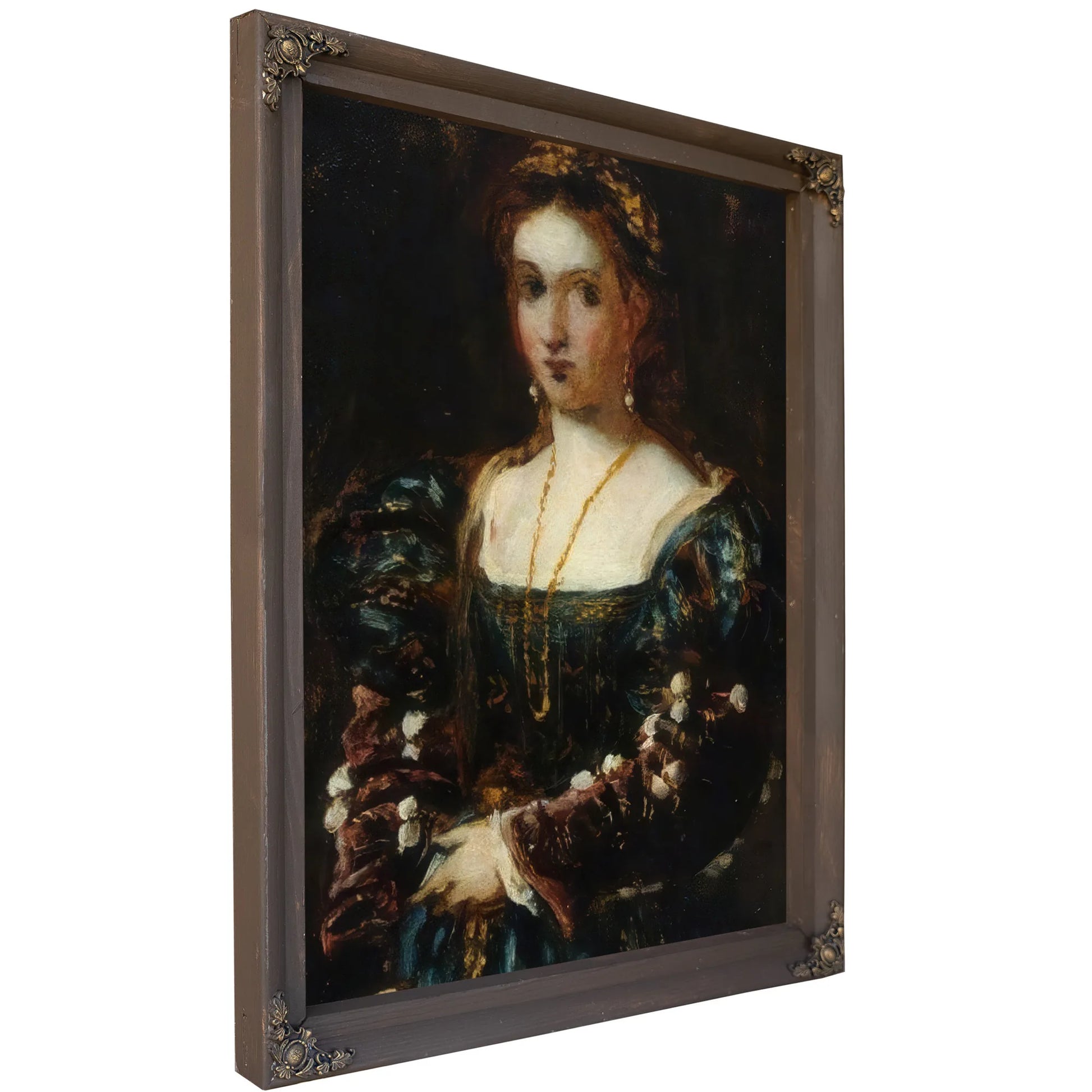La Bella (Copy Of Titian) By William Etty Fine Art Print