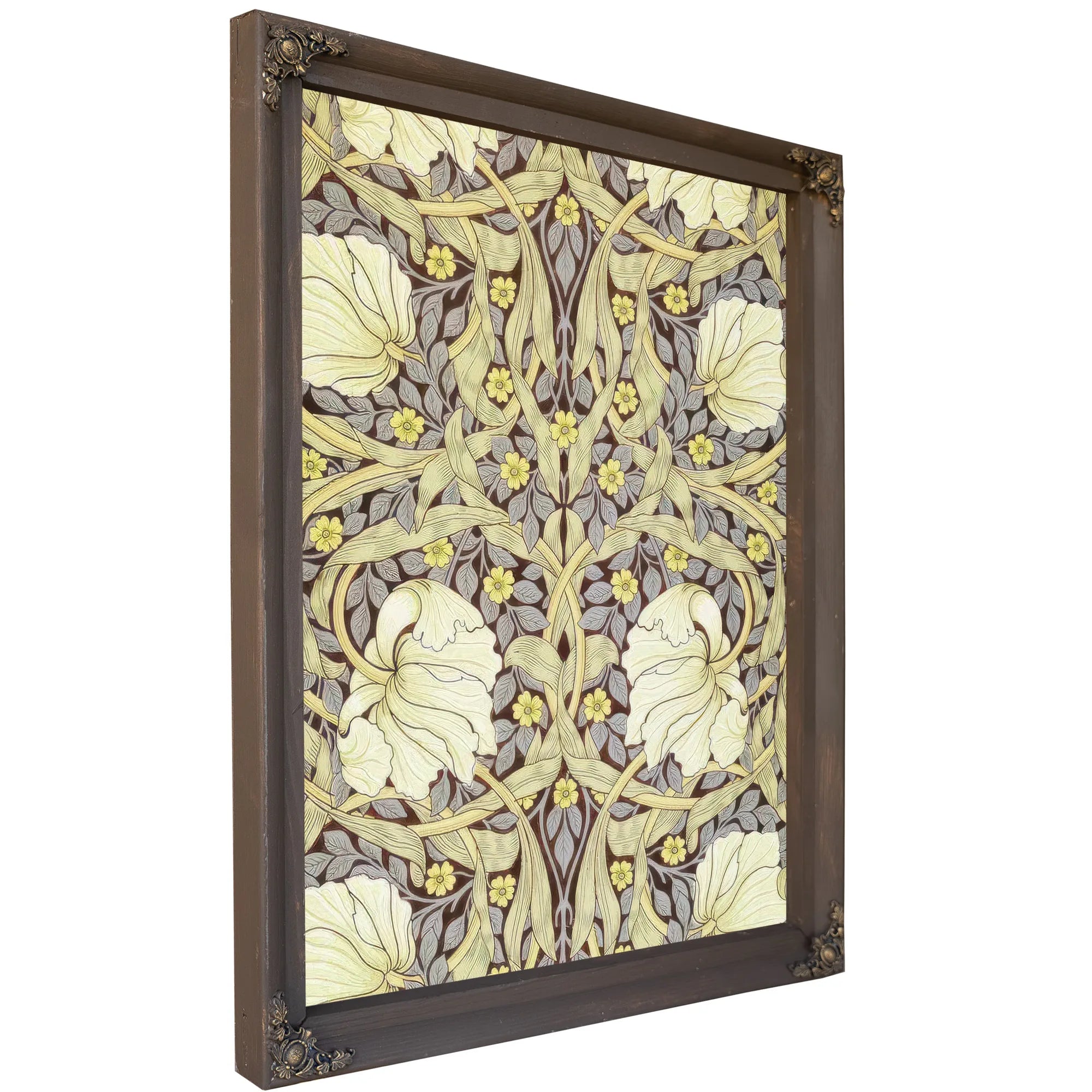Pimpernell Wallpaper Design By William Morris Fine Art Print