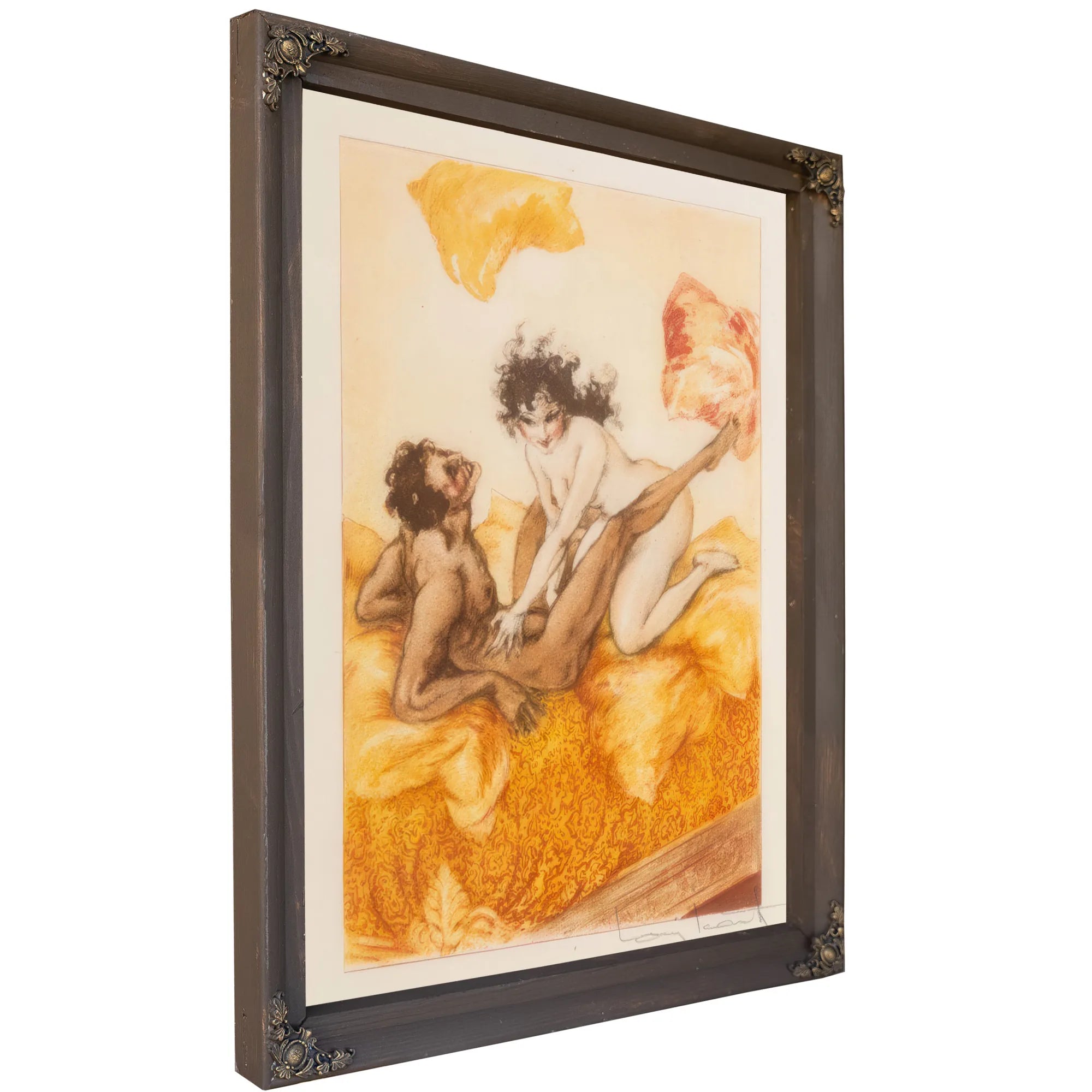 Le Sopha 1935 By Louis Icart Fine Art Print