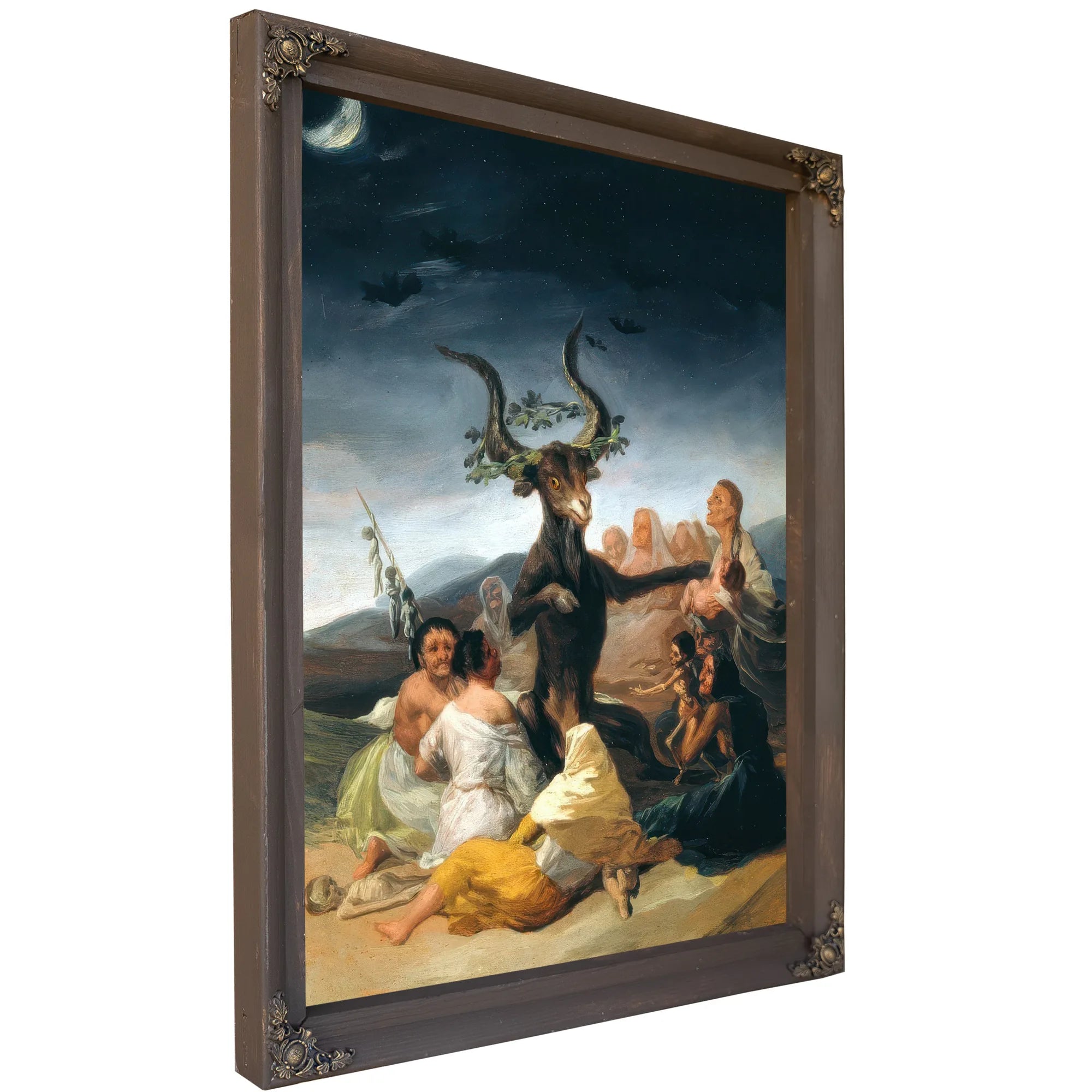 The Witches Sabbath By Francisco De Goya Fine Art Print