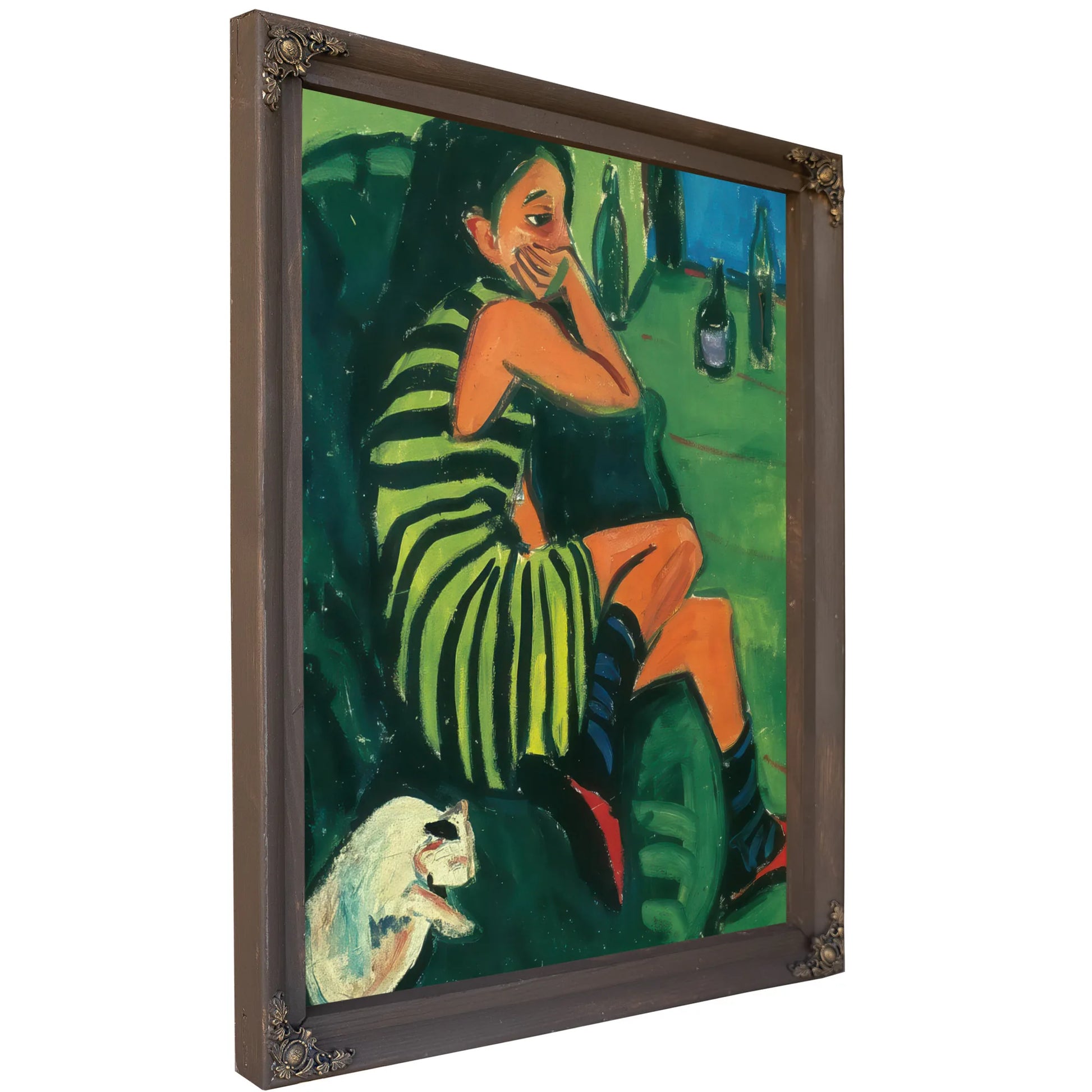Artiste (Marzella) By Ernst Ludwig Kirchner Fine Art Print