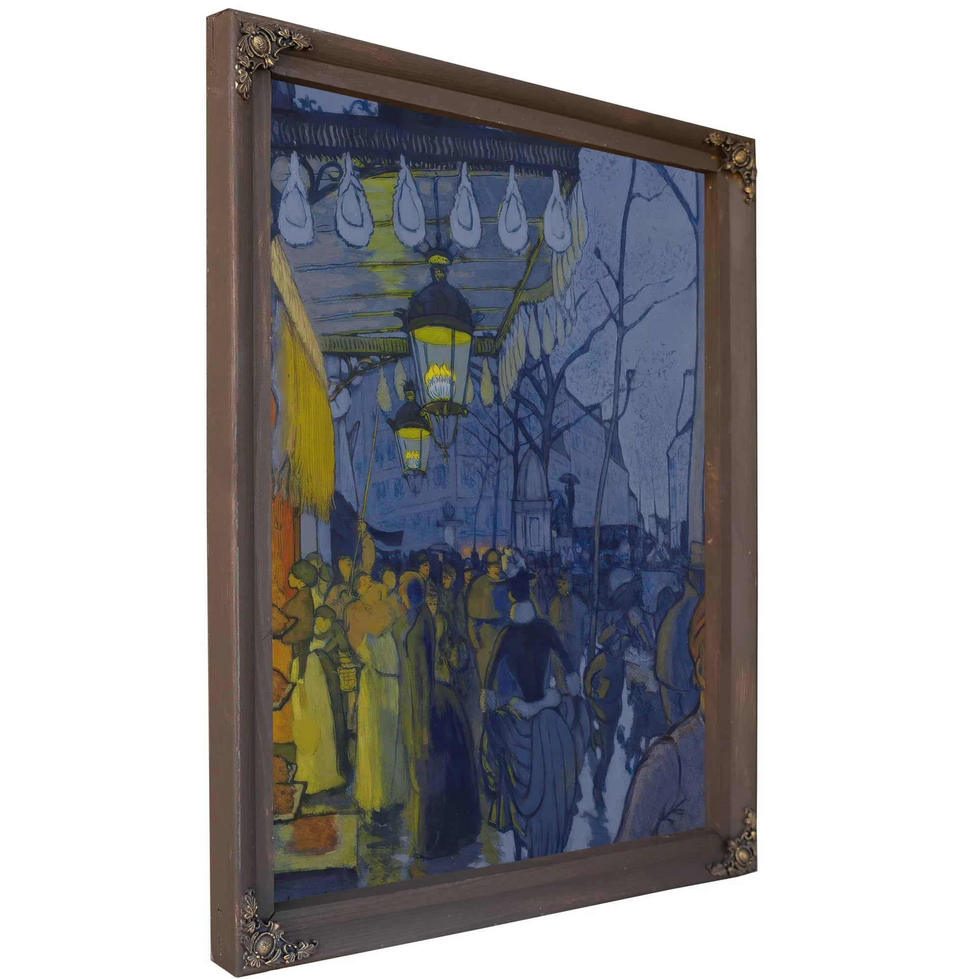 Avenue De Clichy By Louis Anquetin Fine Art Print
