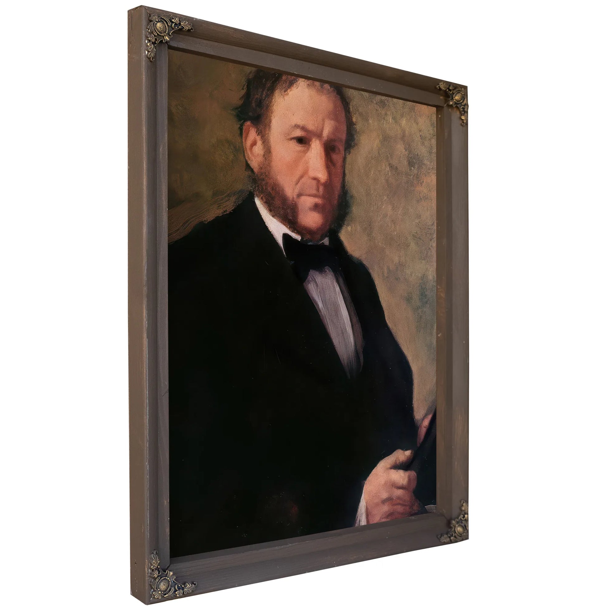 Portrait Of Monsieur Ruelle By Edgar Degas Fine Art Print