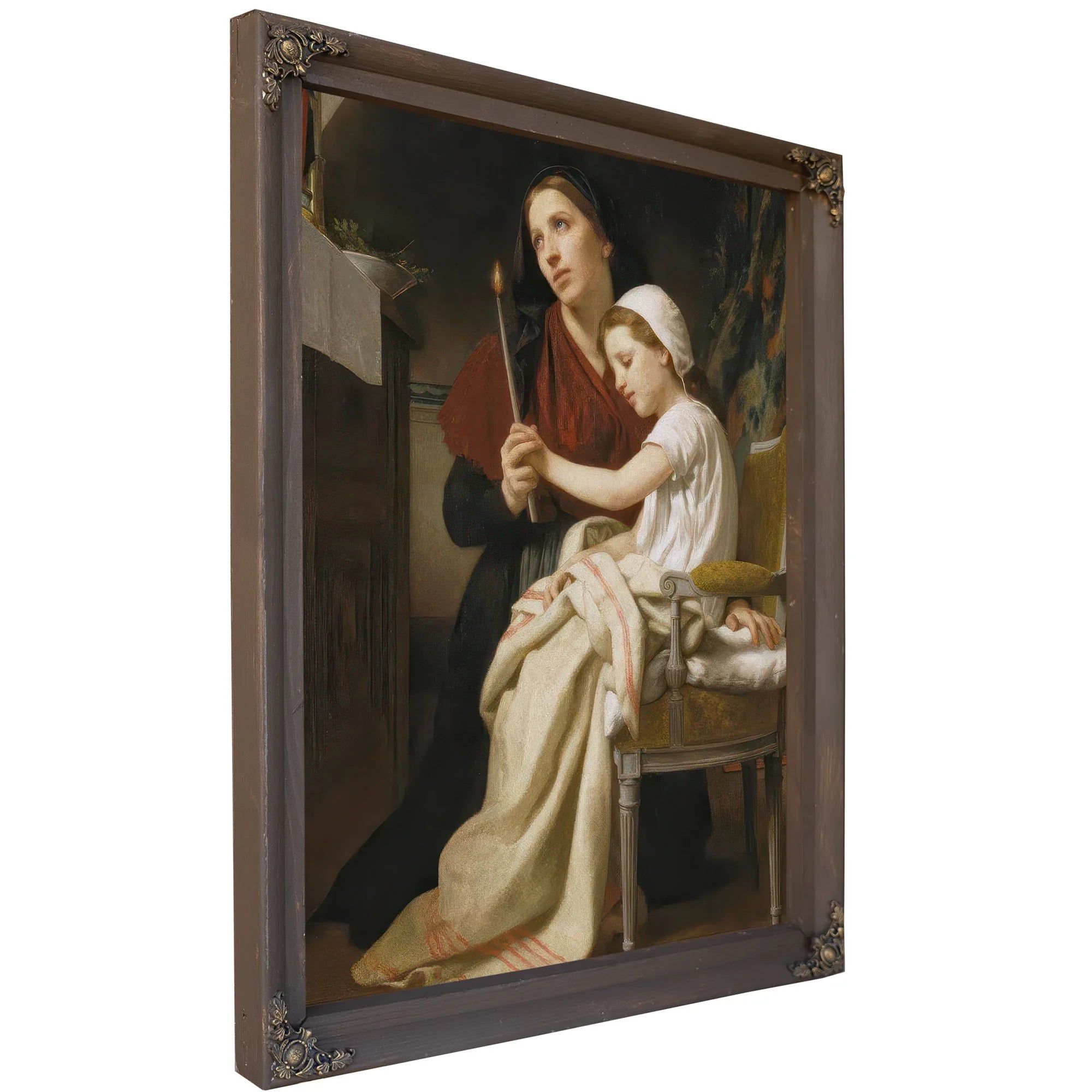 The Thank Offering By William Adolphe Bouguereau Fine Art Print