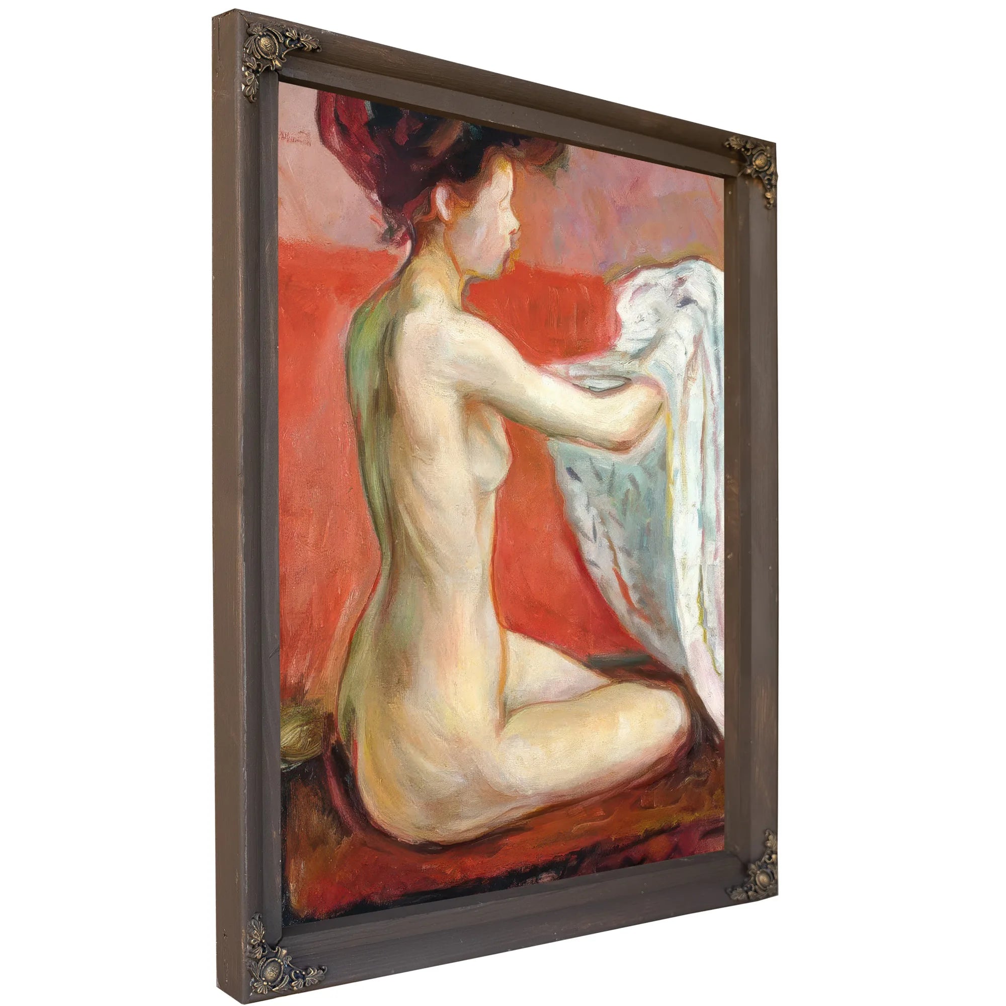 Paris Nude 1896 By Edvard Munch Fine Art Print
