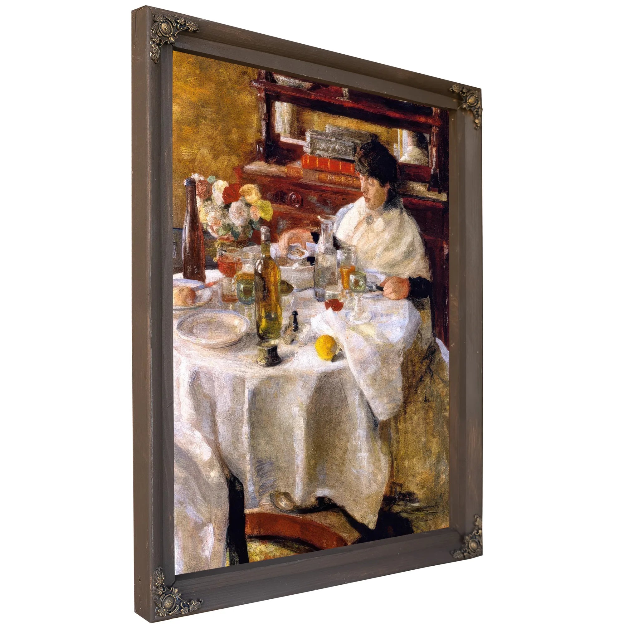 The Oyster Eater By James Ensor Fine Art Print