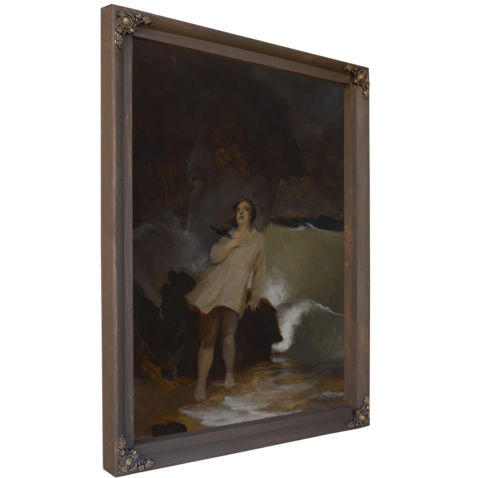 The Shipwreck Of Robinson Crusoe By Thomas Sully Fine Art Print
