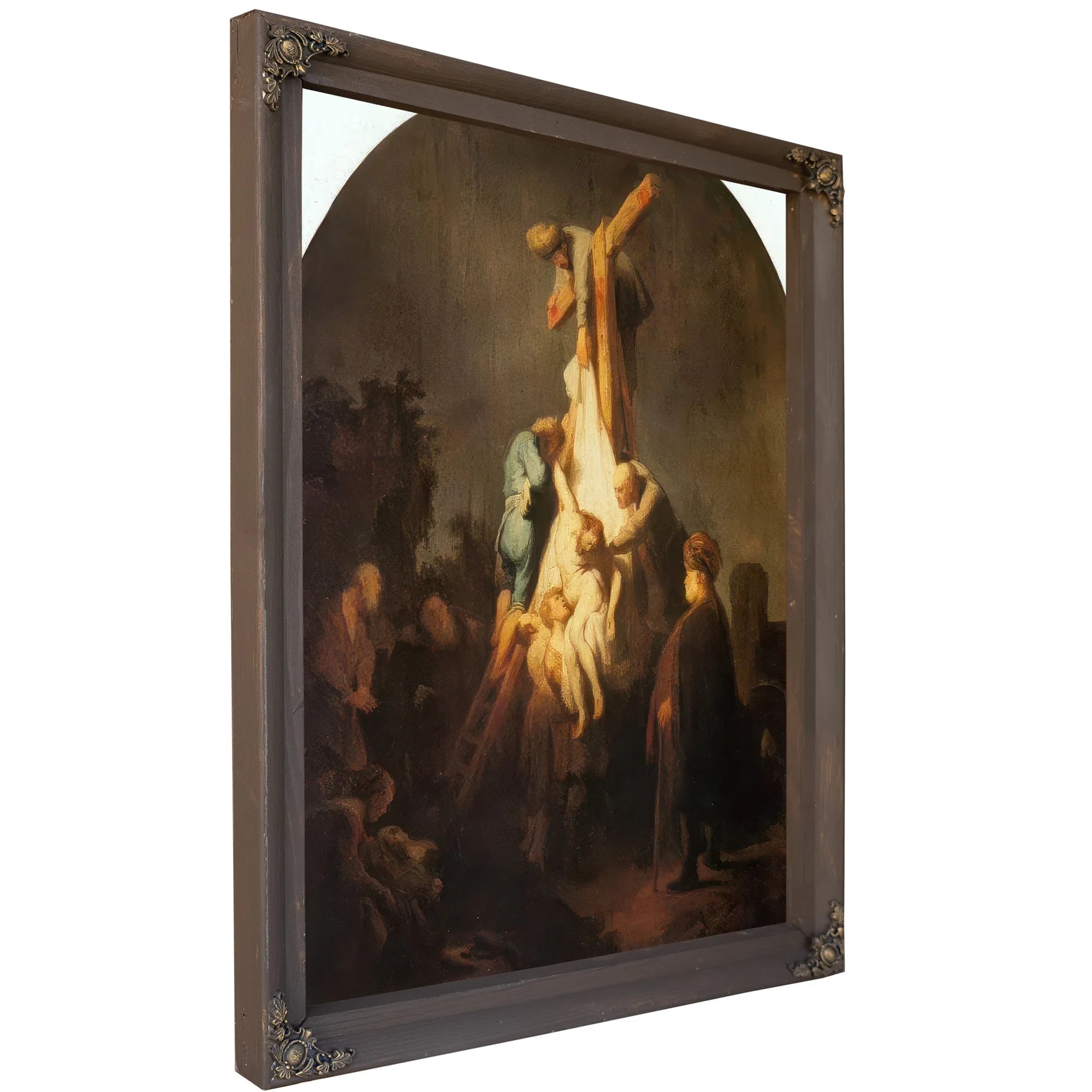The Descent From The Cross By Rembrandt Fine Art Print