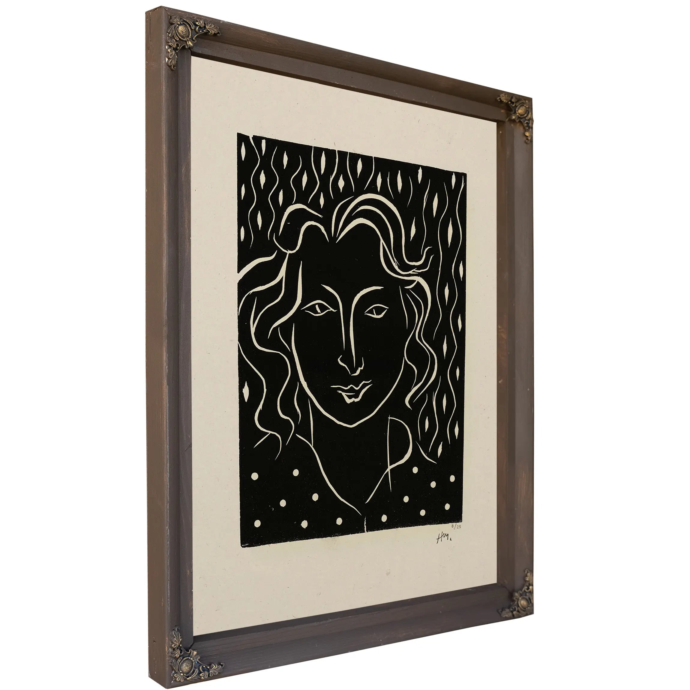 Jeune Femme Aux Cheveux Flottants (Young Woman With Flowing Hair) by Henri Matisse