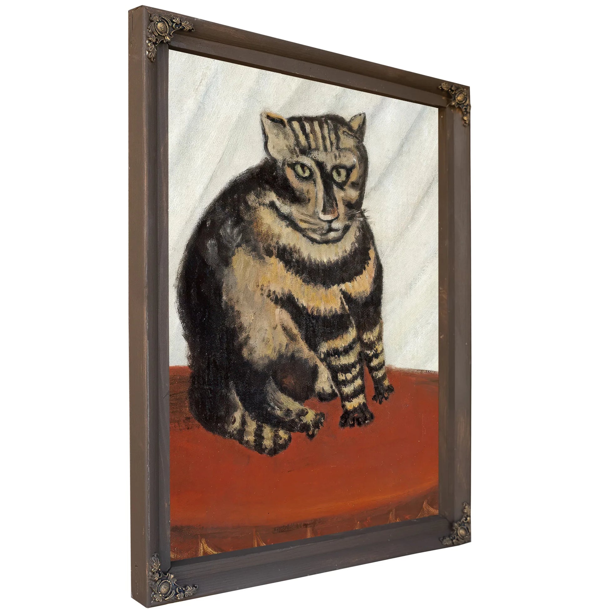 The Tabby By Henri Julien Felix Rousseau Fine Art Print