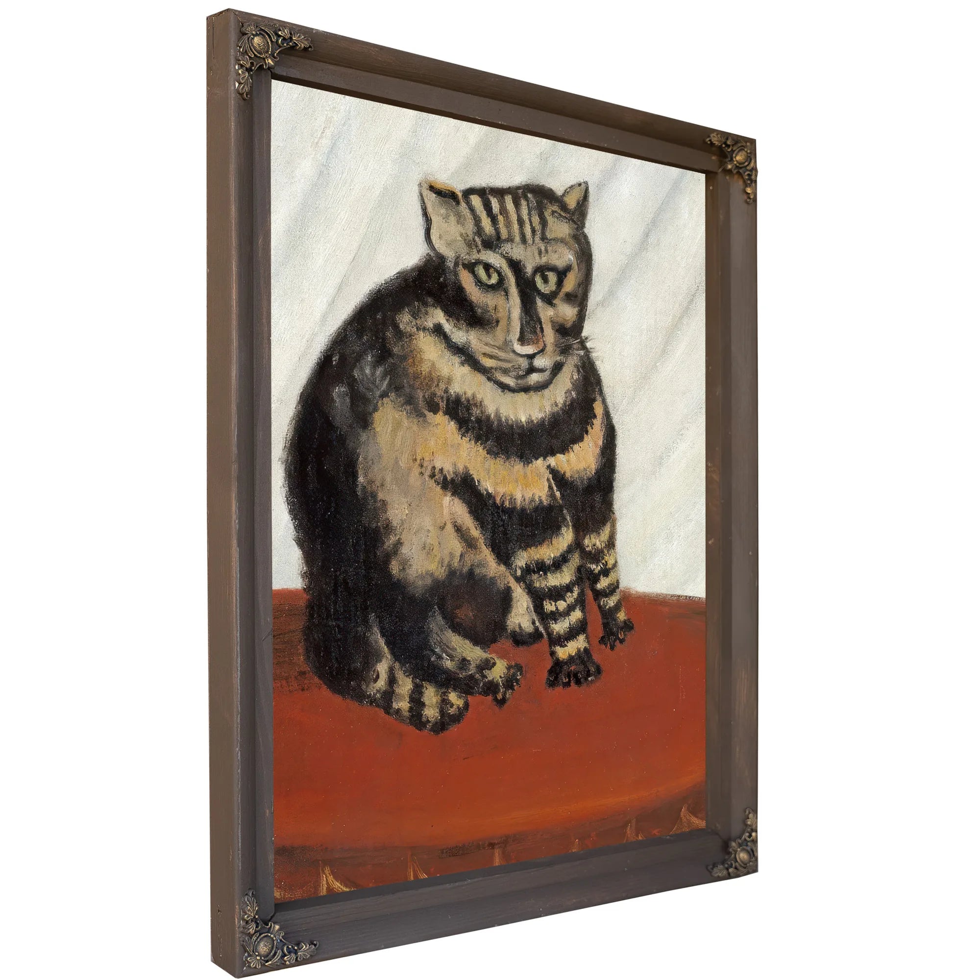 The Tabby By Henri Julien Felix Rousseau Fine Art Print