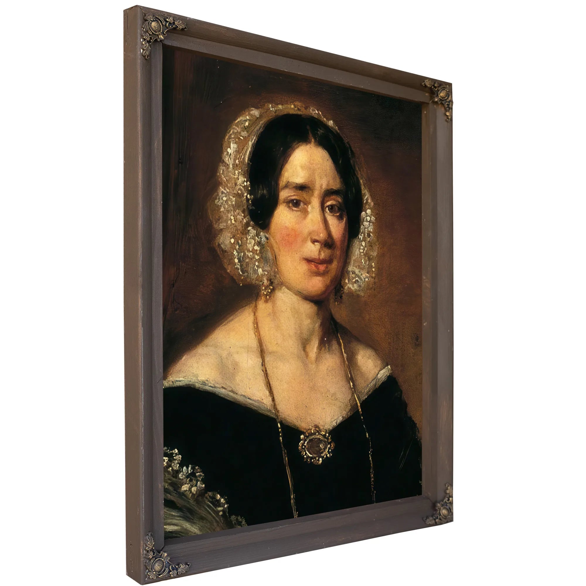 Portrait Of An Unknown Woman By William Etty Fine Art Print