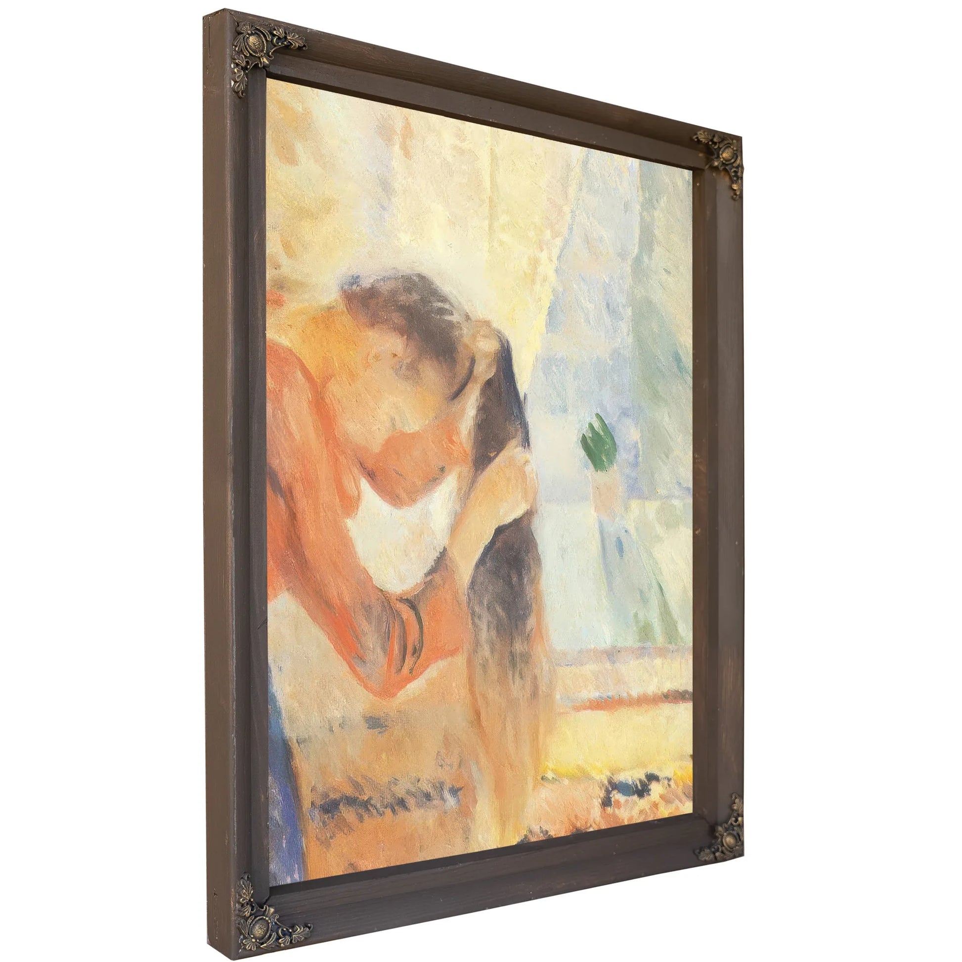 Girl Combing Her Hair 1892 By Edvard Munch Fine Art Print