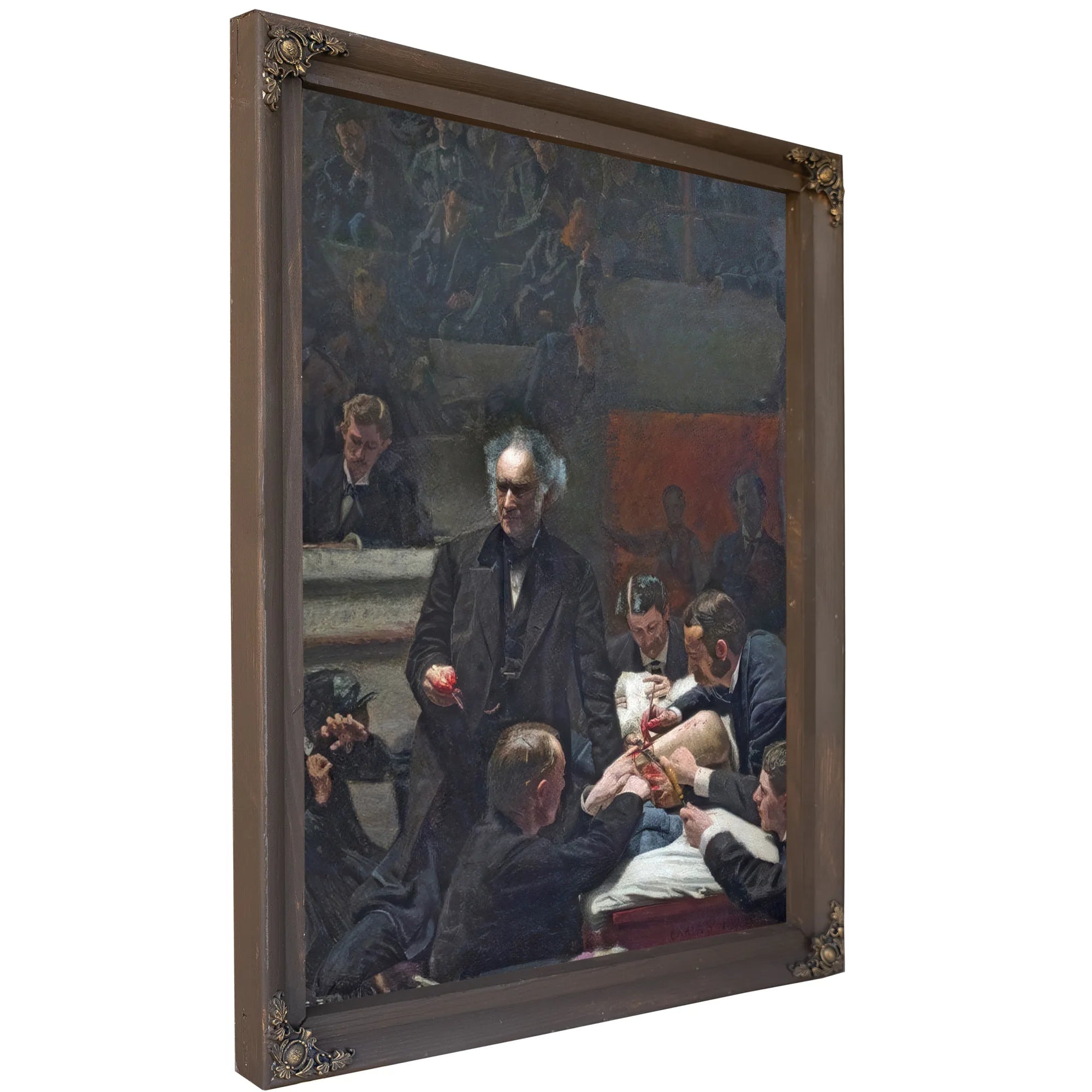 Portrait Of Dr Samuel D Gross The Gross Clinic by Thomas Eakins Fine Art Print