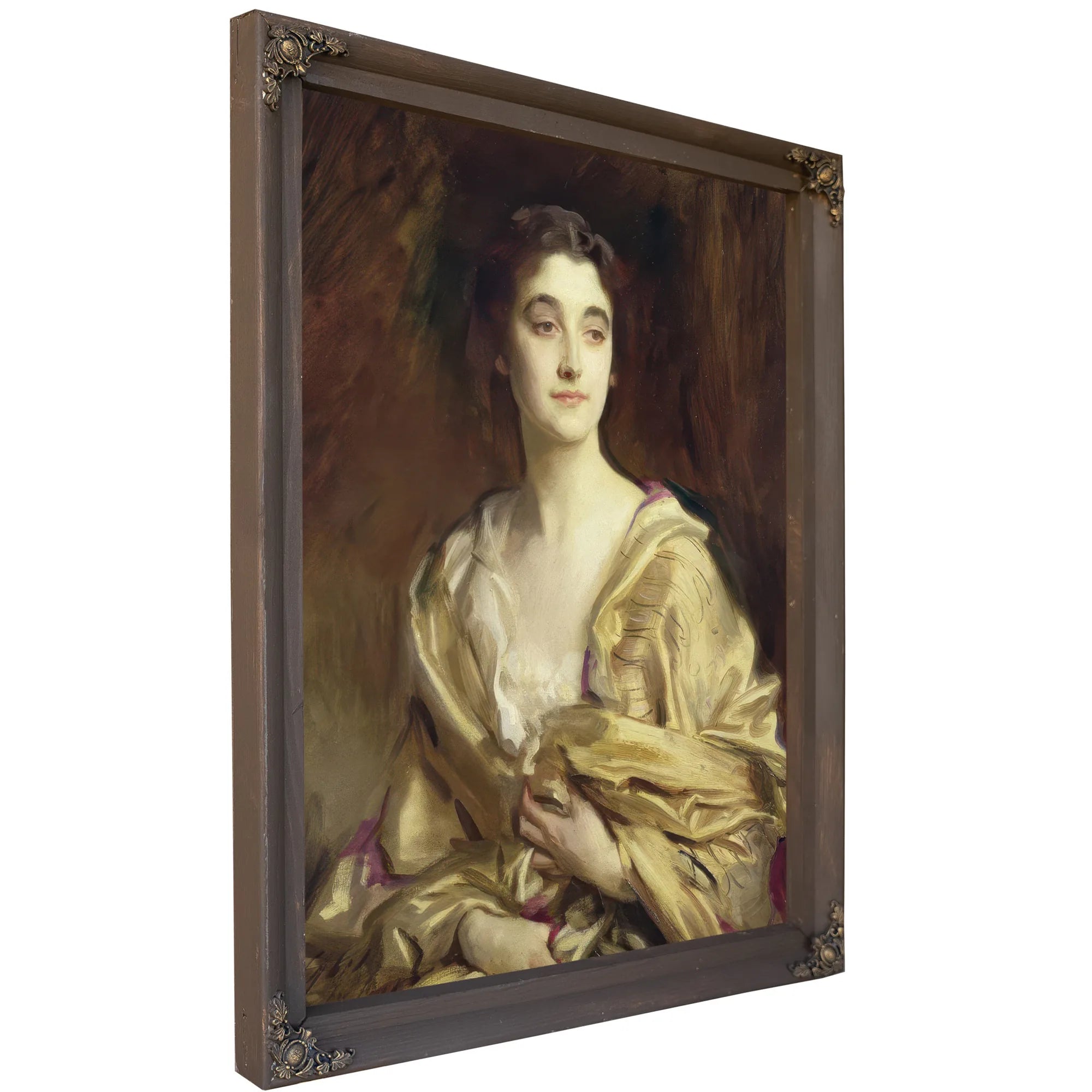 Portrait Of Sybil, Countess Rocksavage, Later Marchioness Of Cholmondeley By John Singer Sargent Fine Art Print