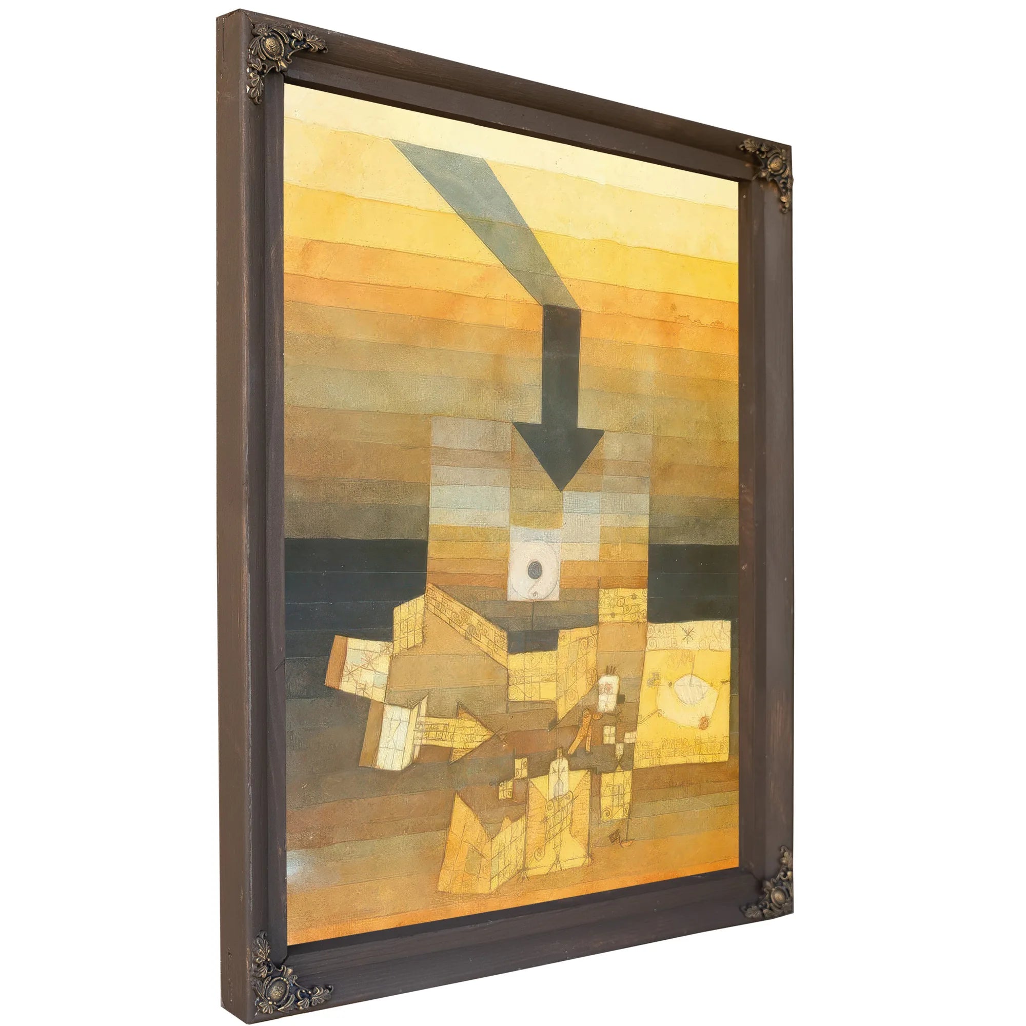 Stricken Place 1922 109 By Paul Klee Fine Art Print