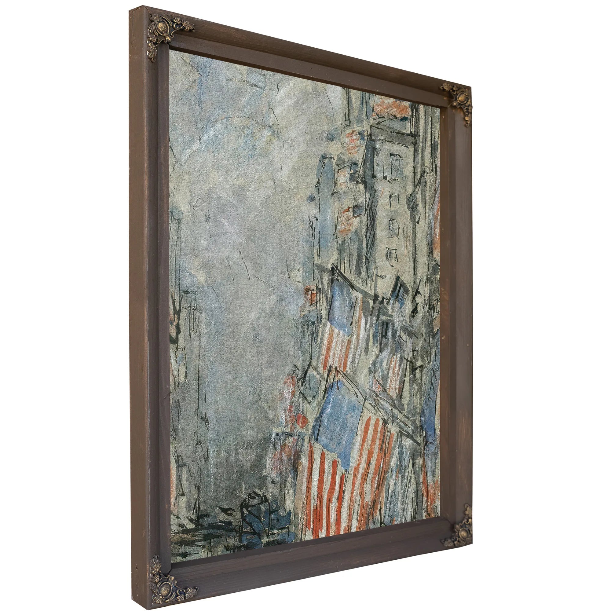 Flag Day, Fifth Avenue, July 4Th 1916 By Childe Hassam Fine Art Print