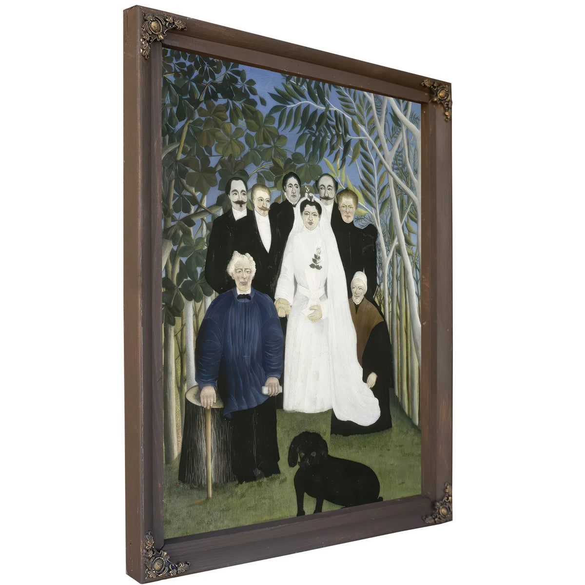 The Wedding Party By Henri Julien Felix Rousseau