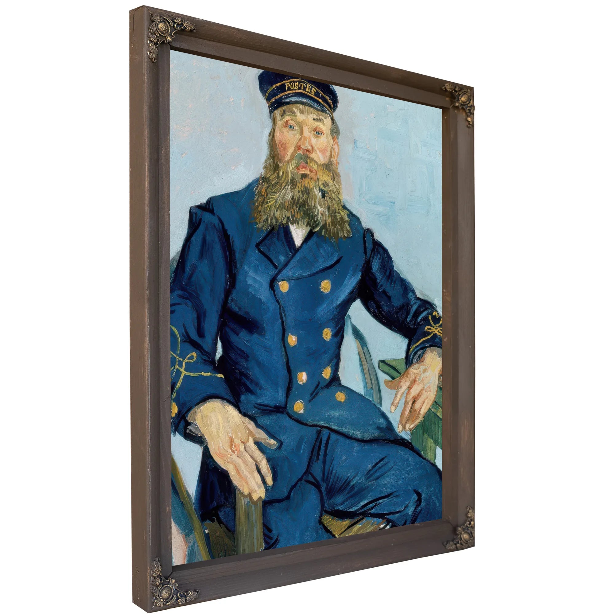 Postman Joseph Roulin By Vincent Van Gogh Fine Art Print