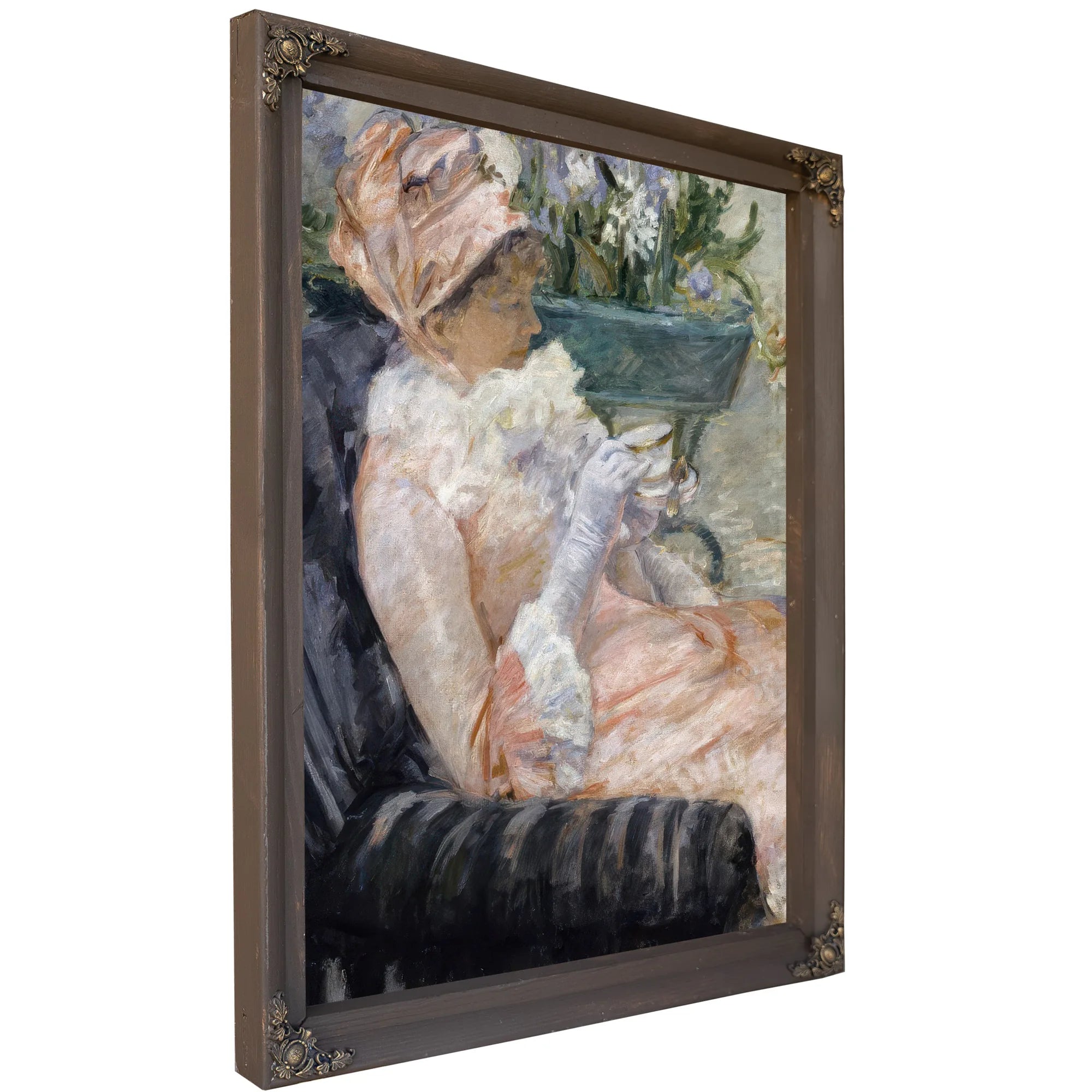 The Cup Of Tea By Mary Cassatt Fine Art Print