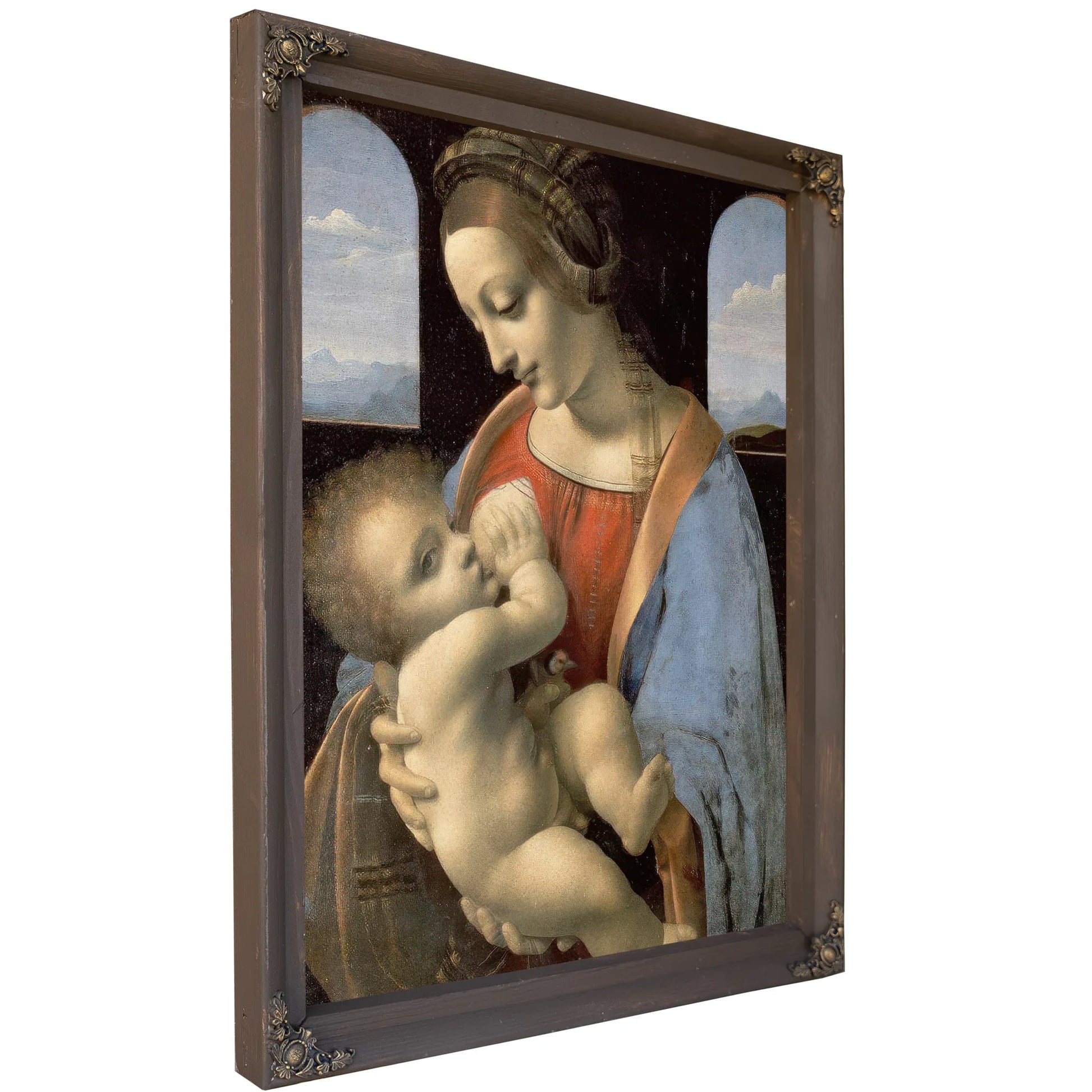 The Madonna Litta By Leonardo Da Vinci Fine Art Print