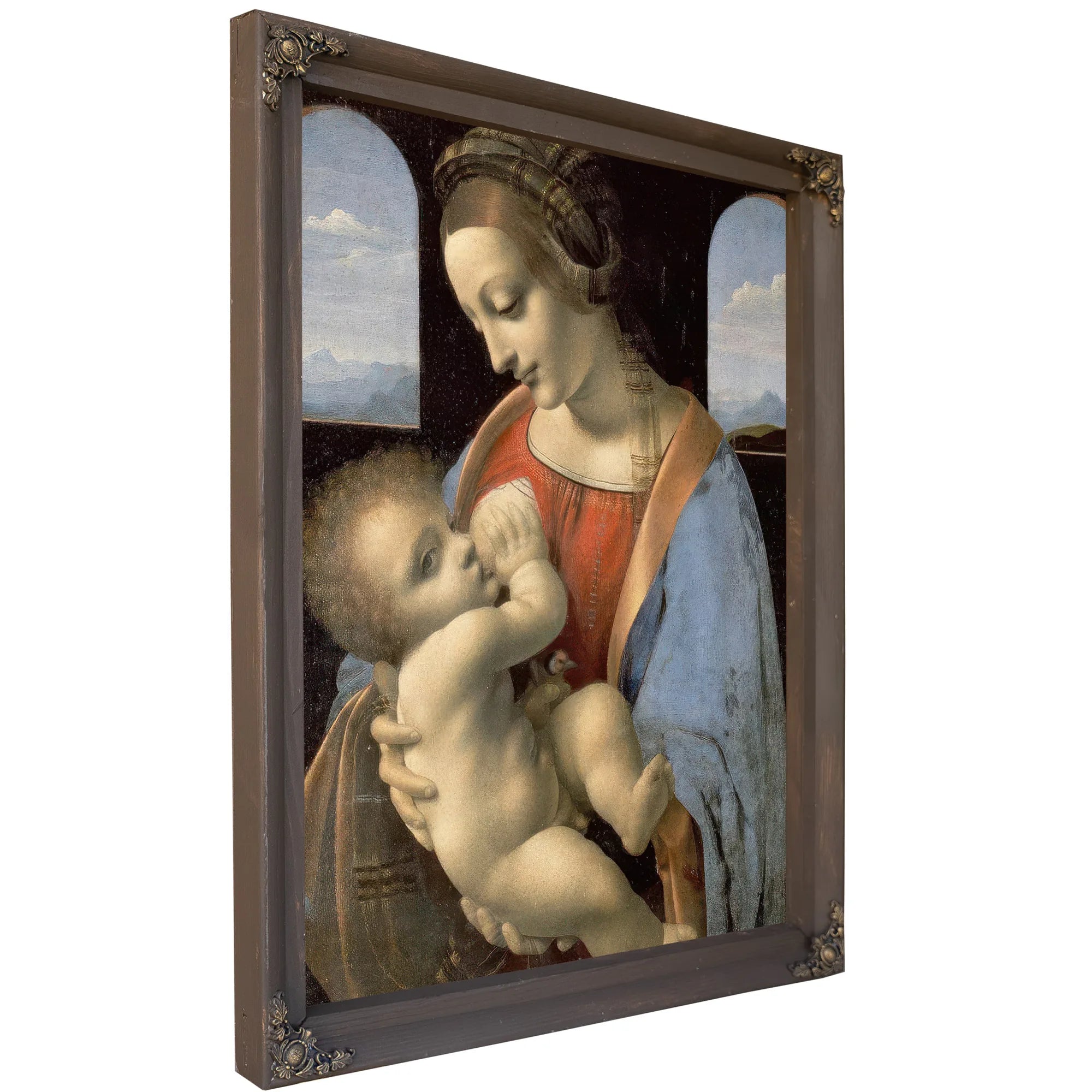 The Madonna Litta By Leonardo Da Vinci Fine Art Print