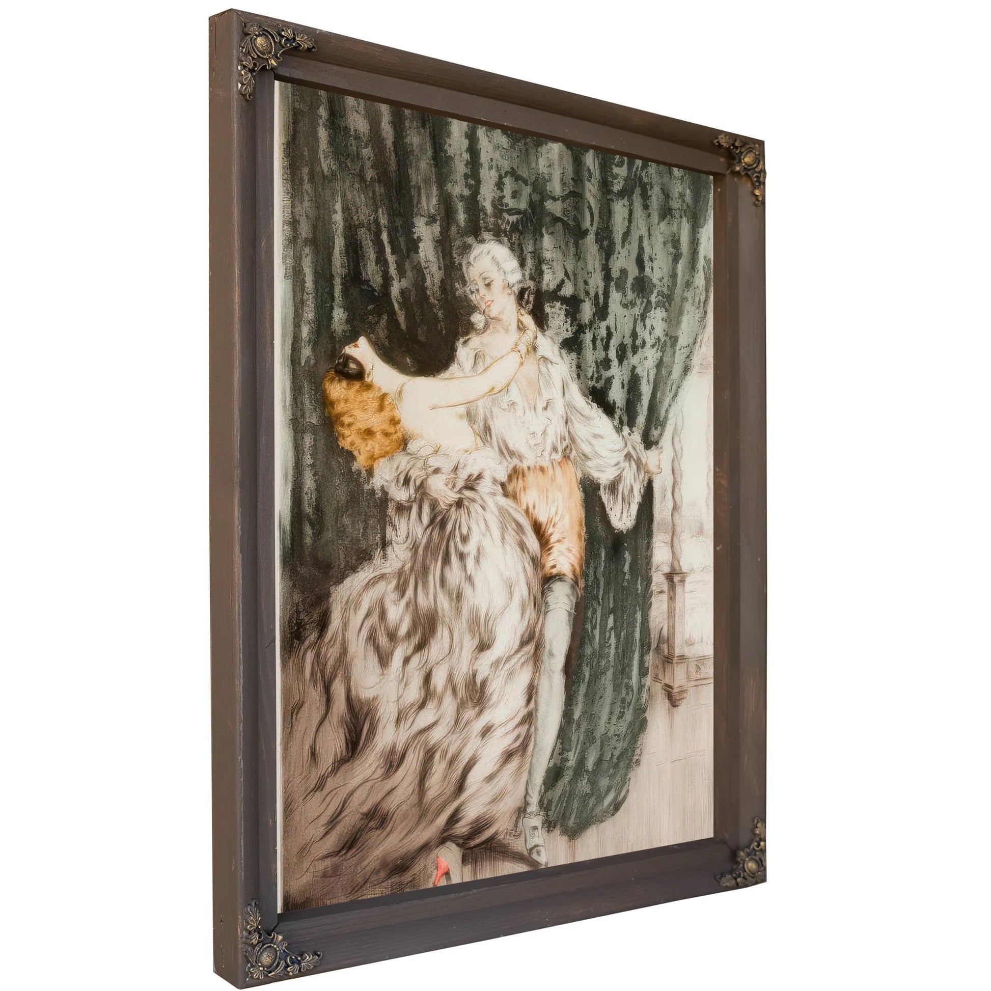Masquerade 1928 By Louis Icart Fine Art Print