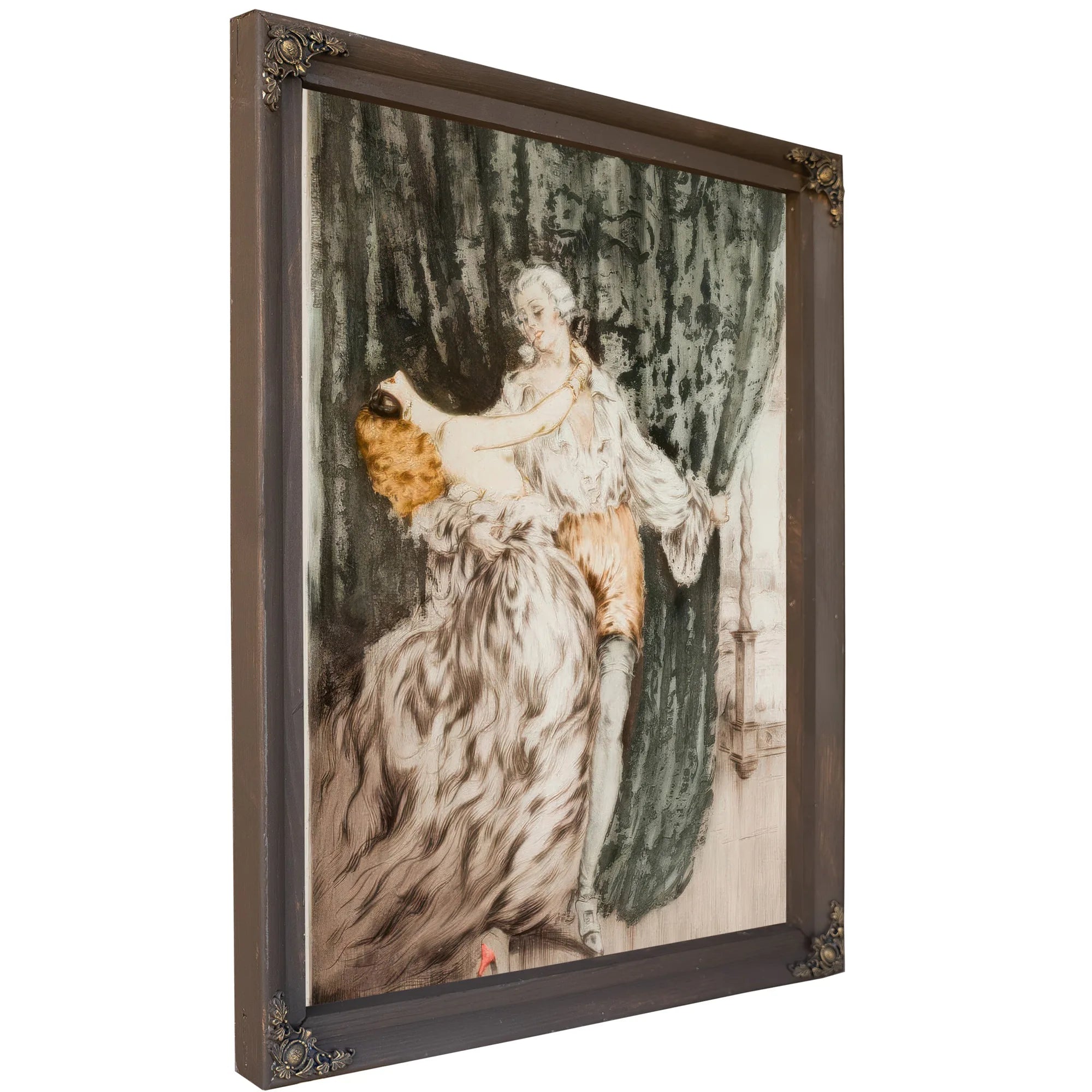 Masquerade 1928 By Louis Icart Fine Art Print