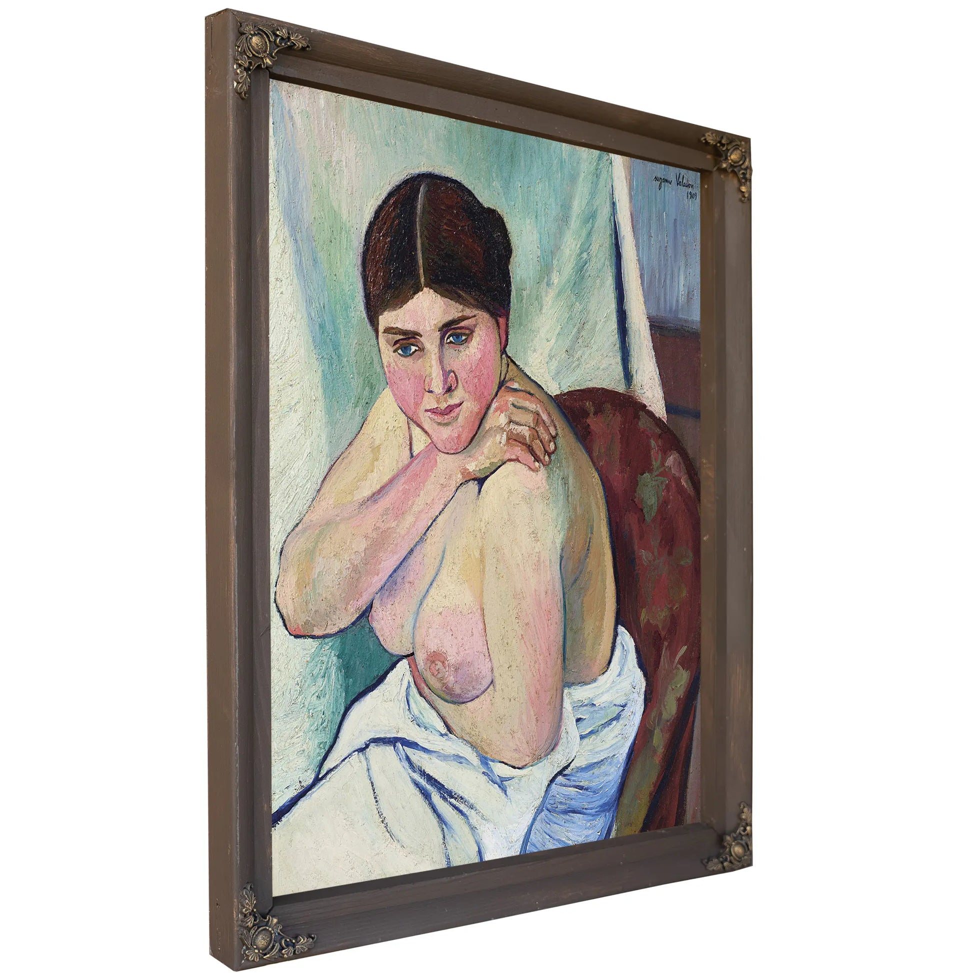 Juliette Assise Au Fauteuil by Suzanne Valadon