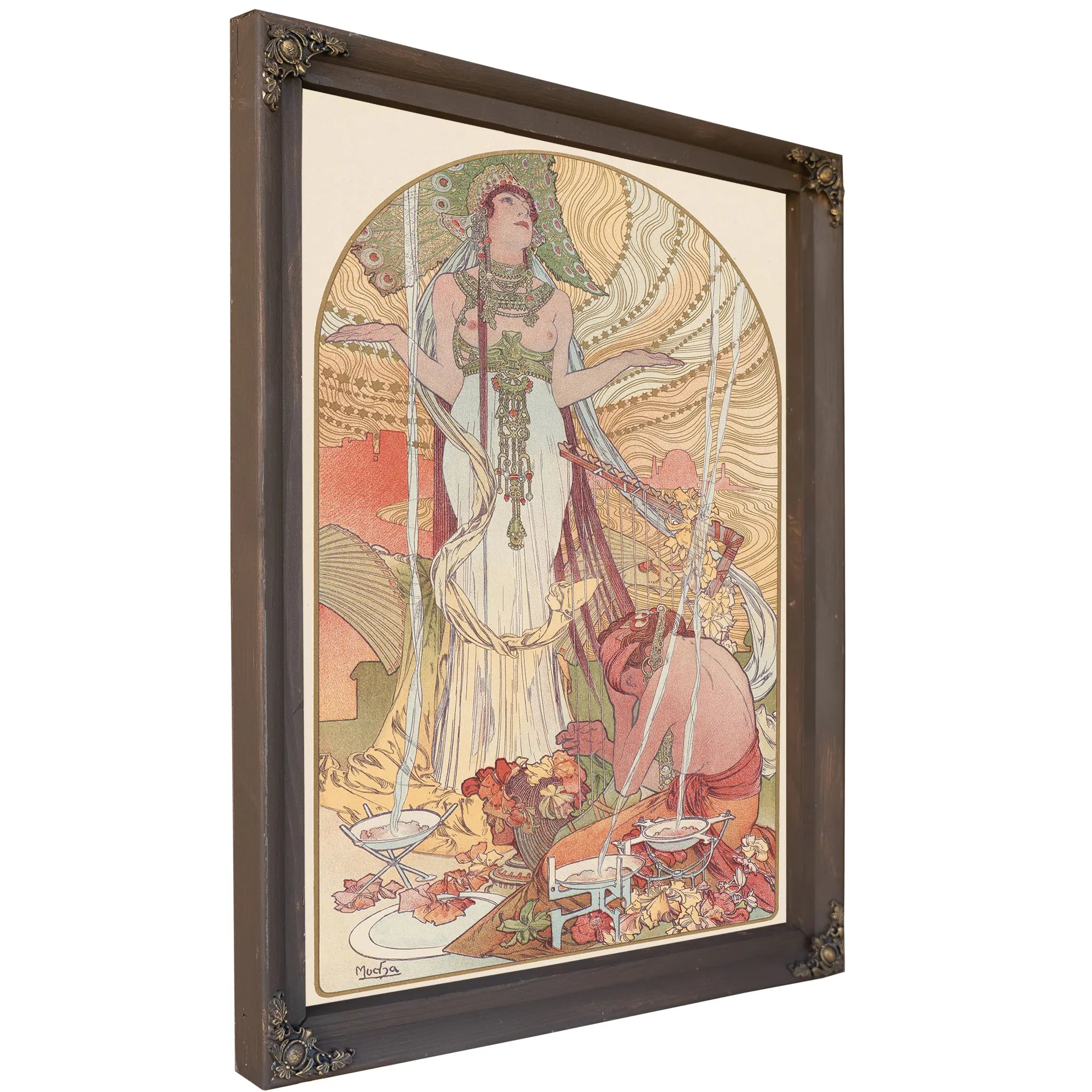 Incantation Salammbo by Alphonse Mucha