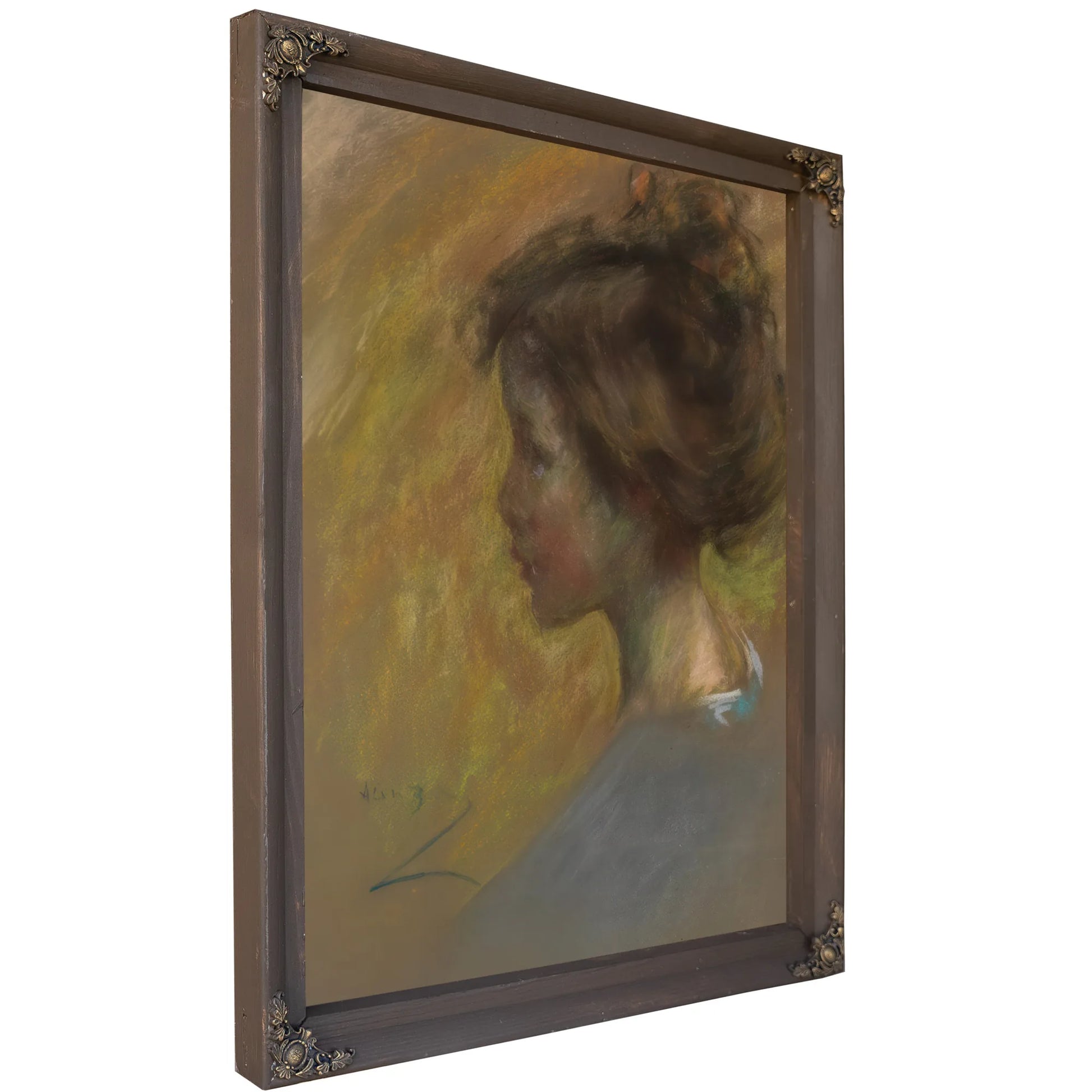 Youthful Model By Alice Pike Barney Fine Art Print