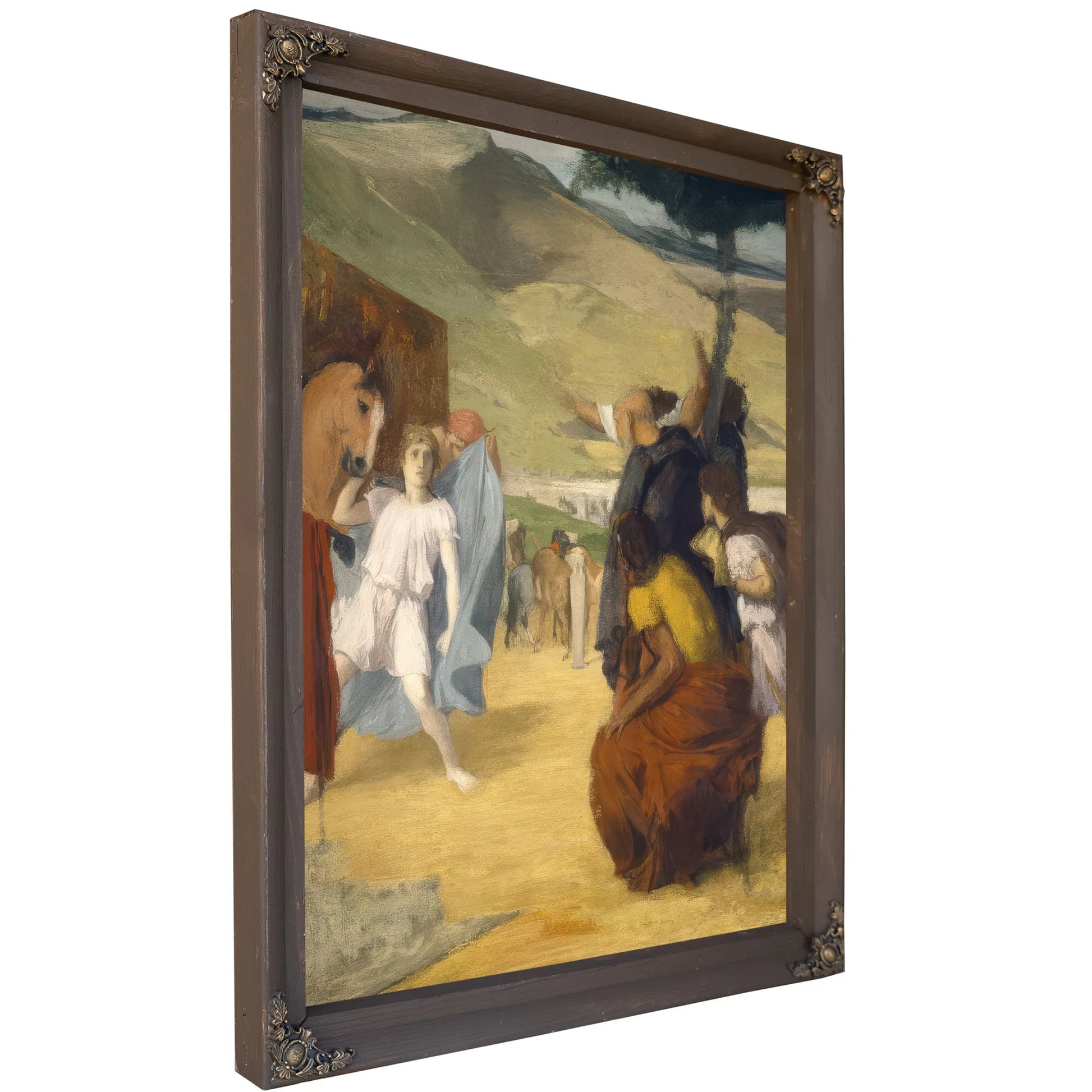 Alexander And Bucephalus By Edgar Degas Fine Art Print
