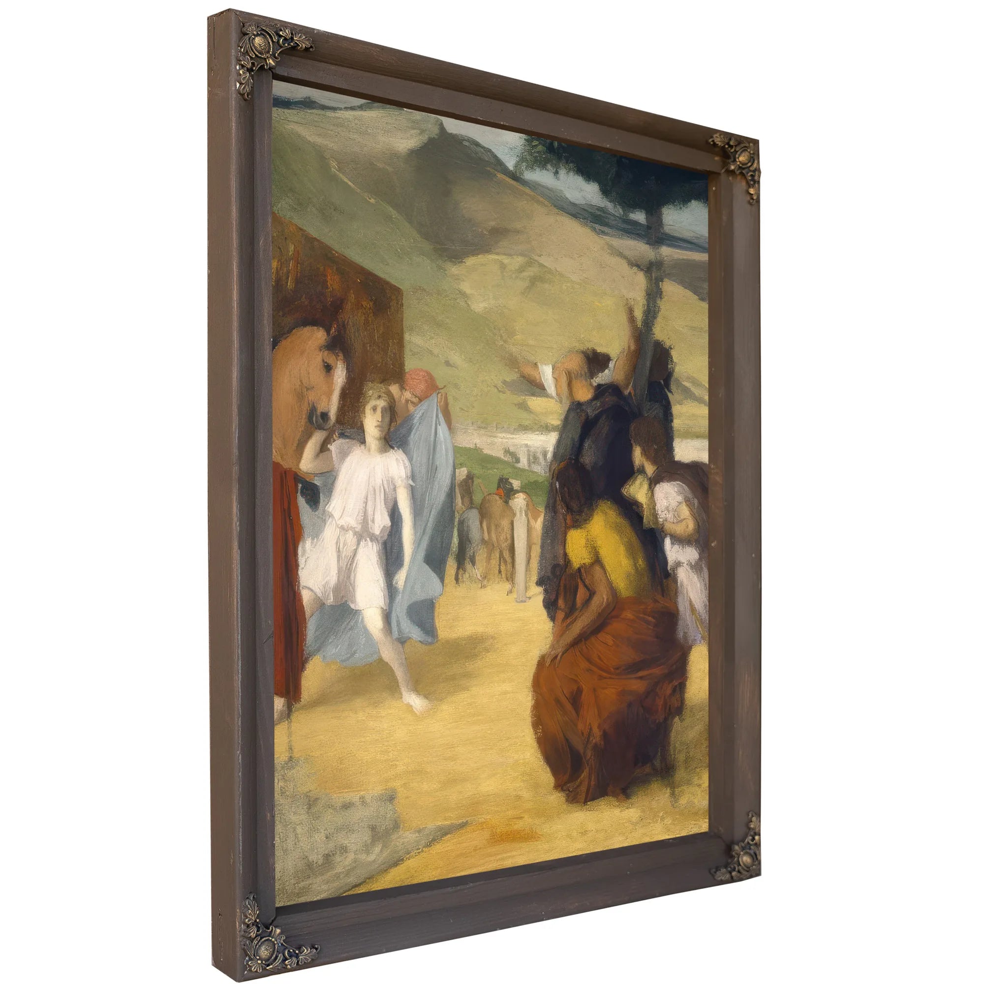 Alexander And Bucephalus By Edgar Degas Fine Art Print