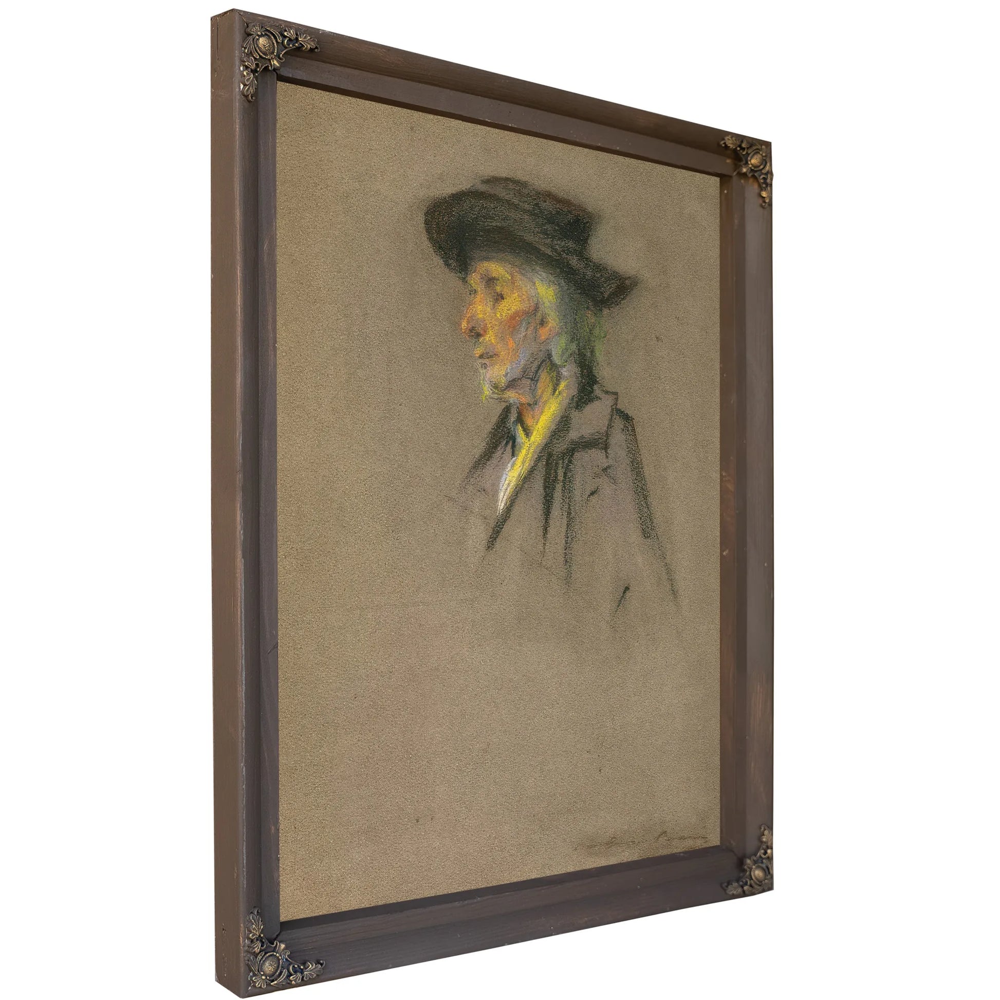 Old Peasant By Alice Pike Barney Fine Art Print